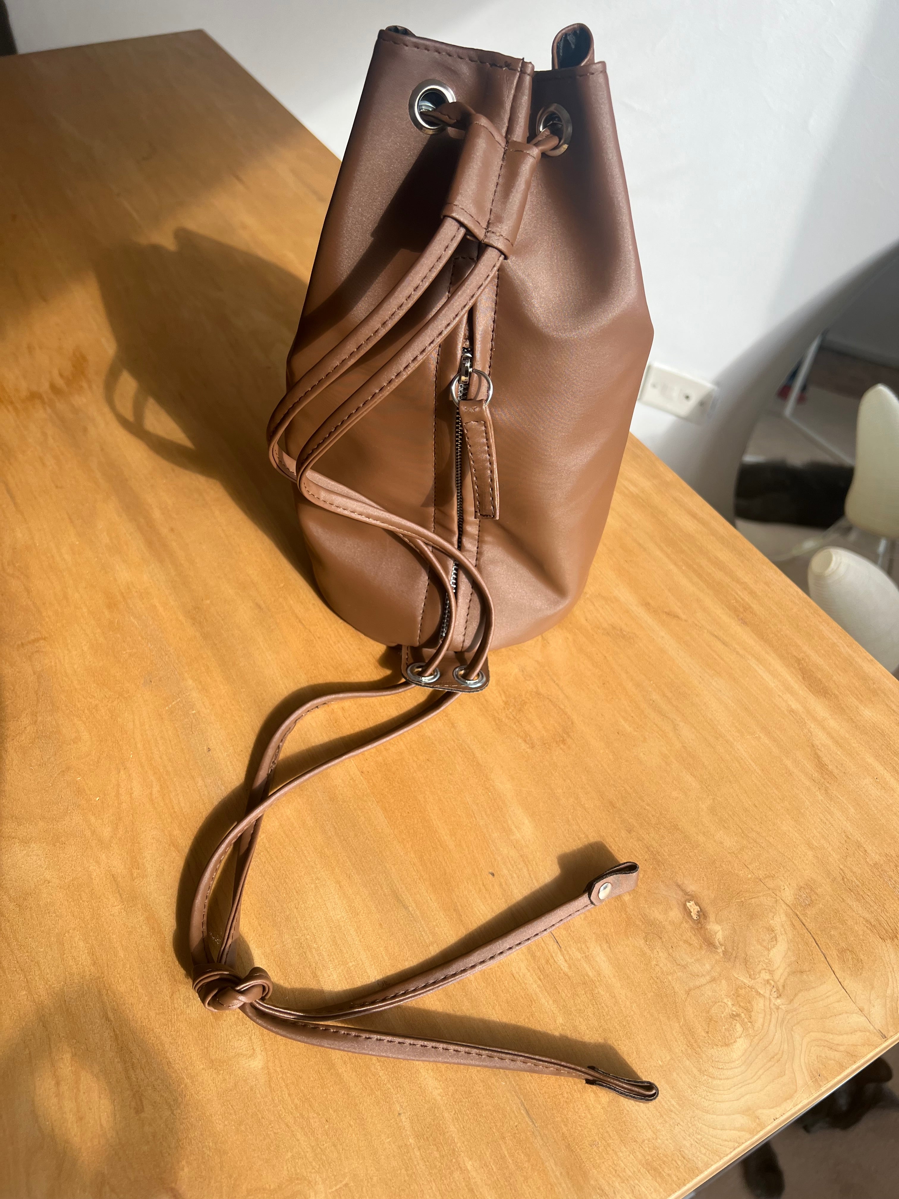 Cartera/Mochila Mora Marrón