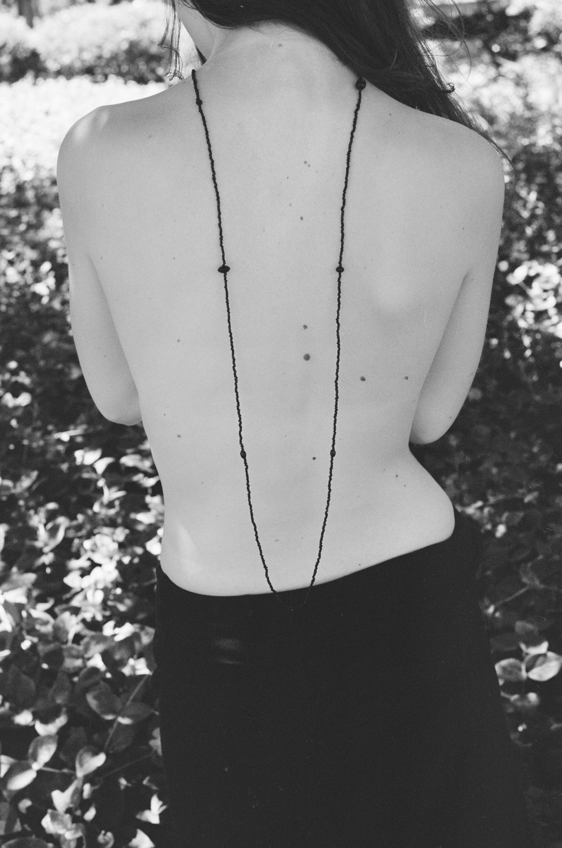 Collar Largo Negro