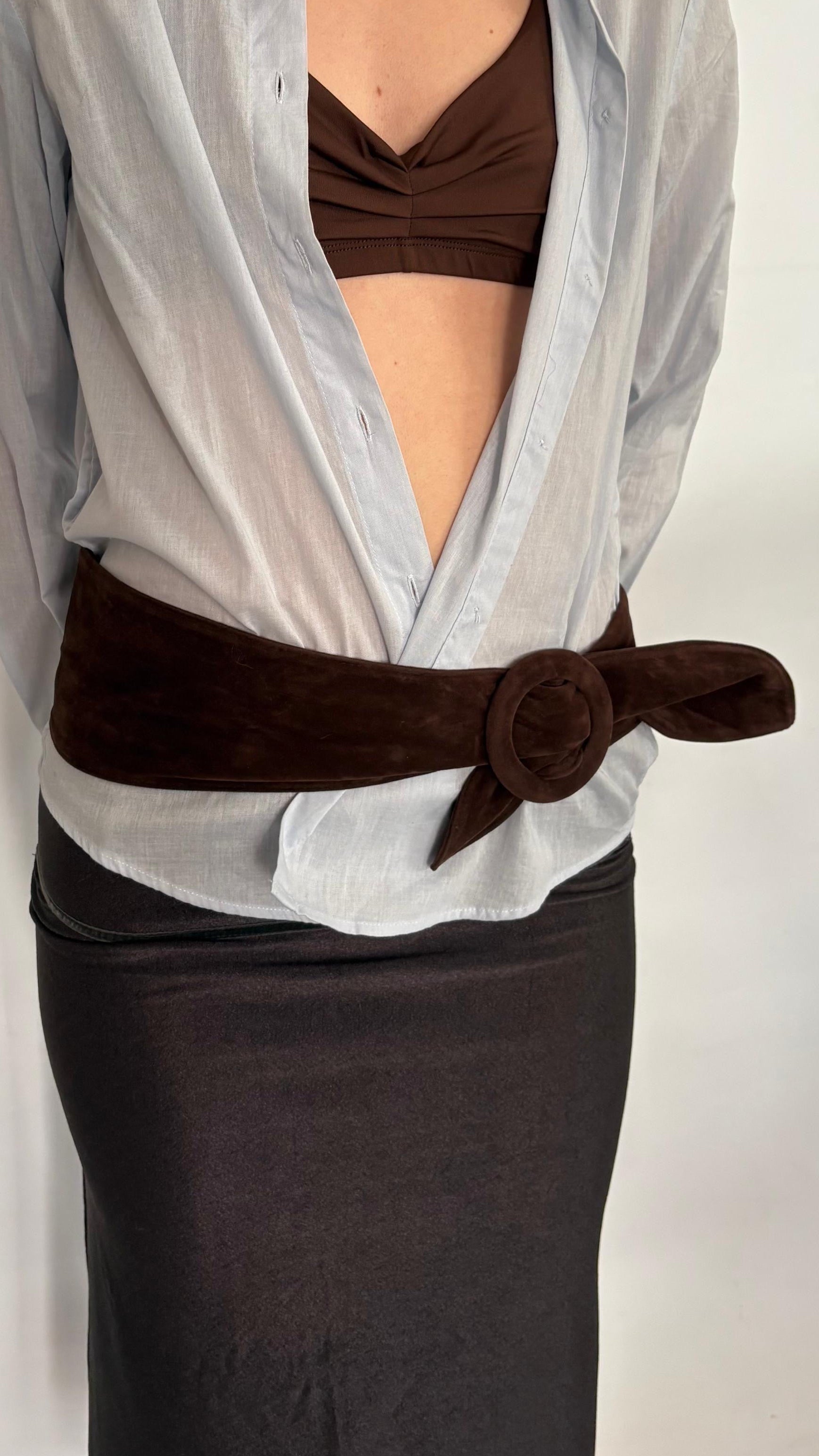 Cinturón Durazno Marrón