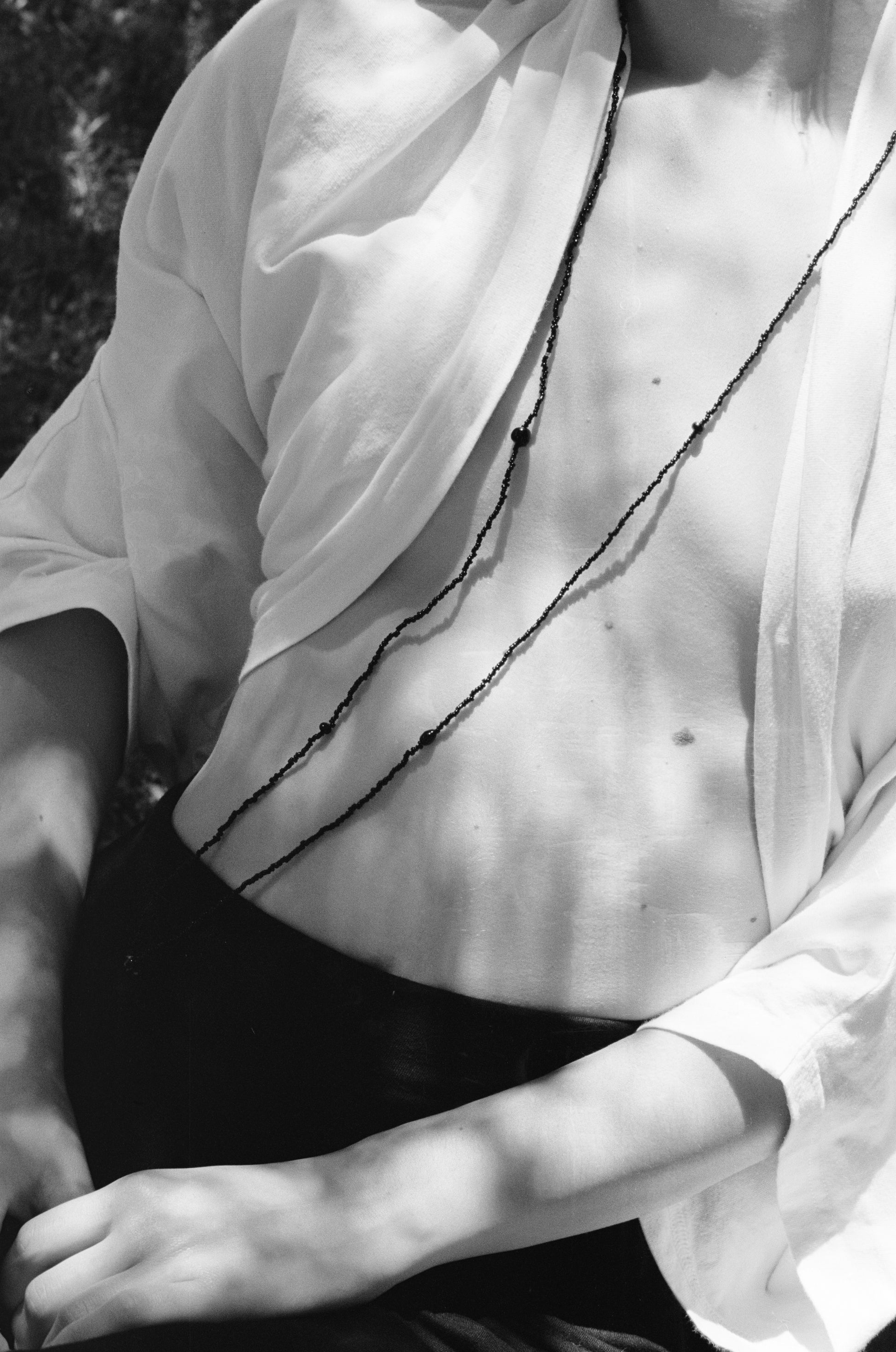 Collar Largo Negro