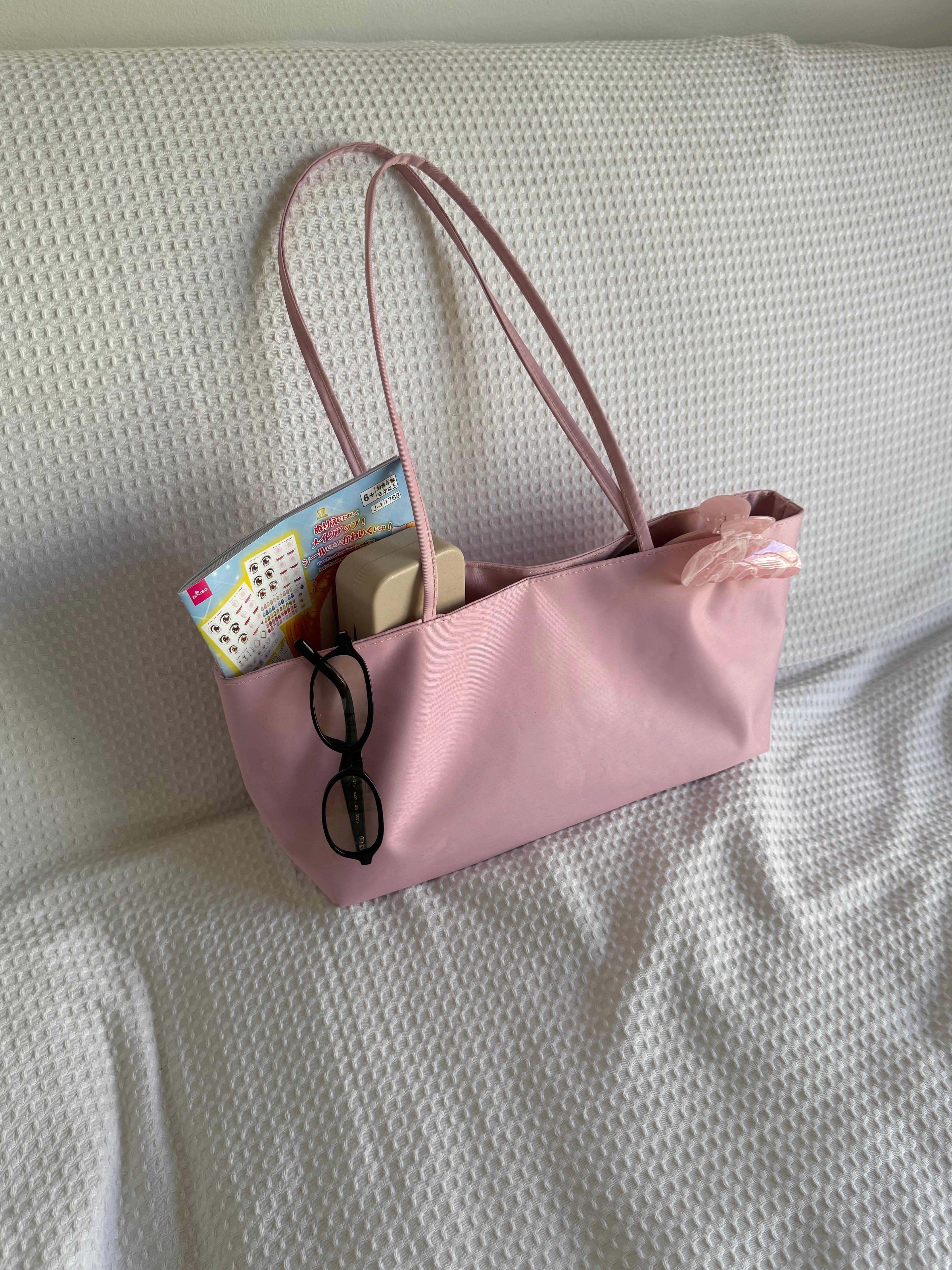 Cartera Fina Grande Rosa