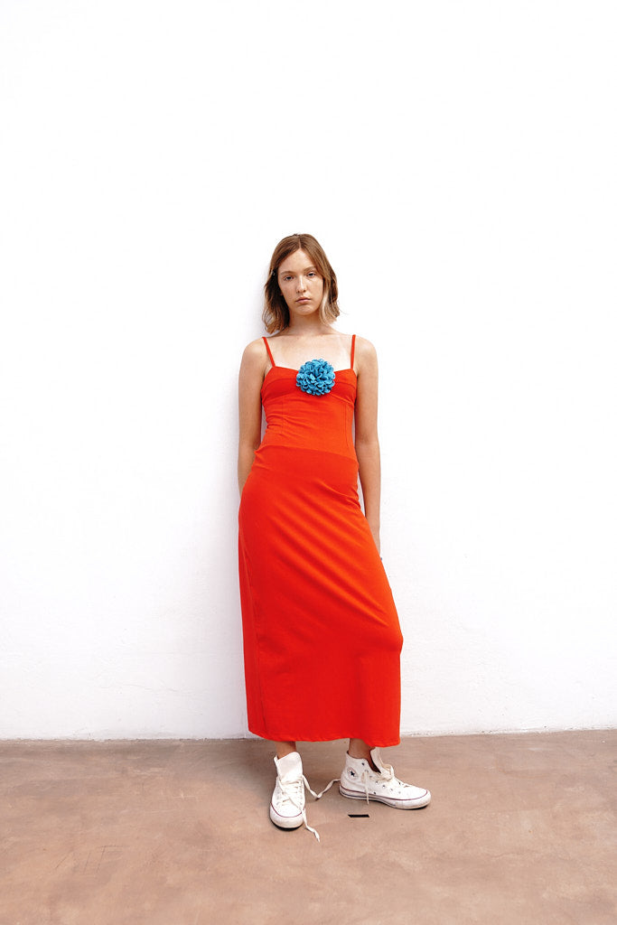 Vestido Paloma Rojo