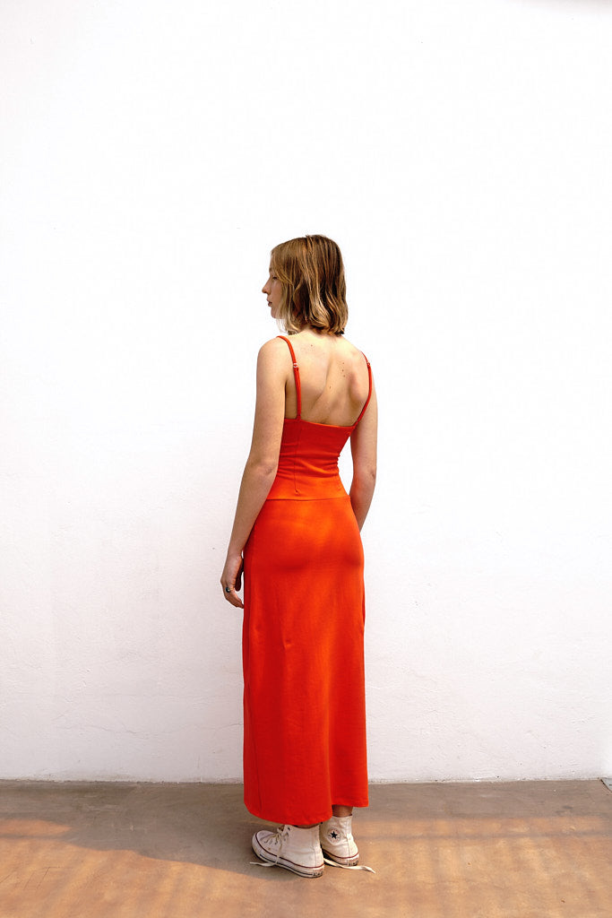 Vestido Paloma Rojo