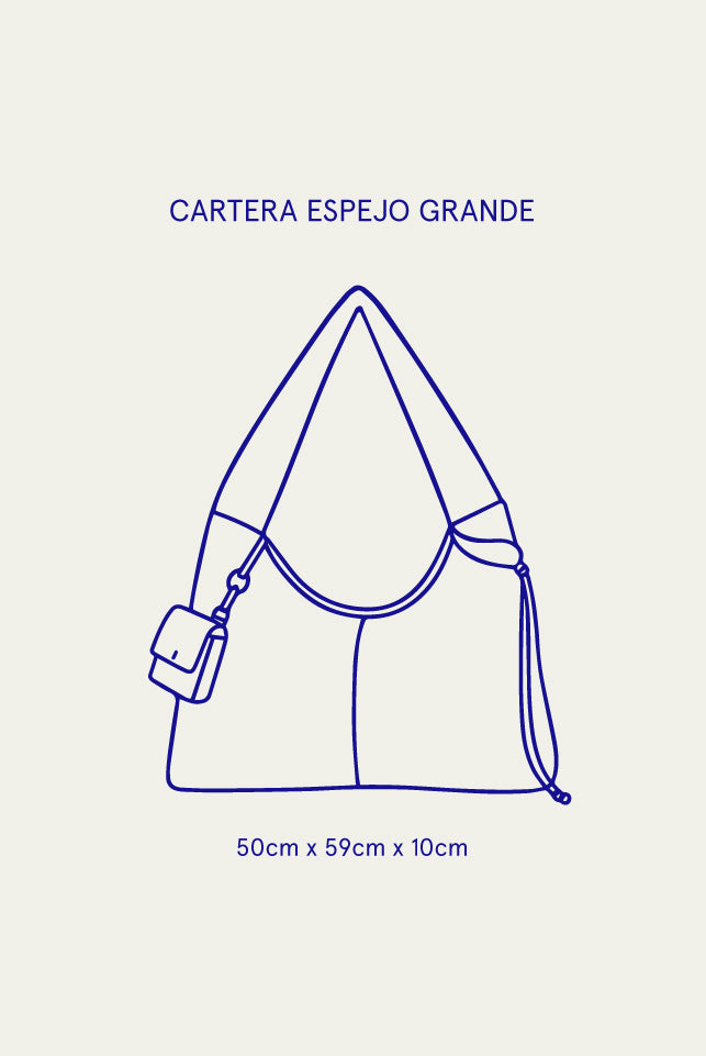 Cartera Espejo Grande