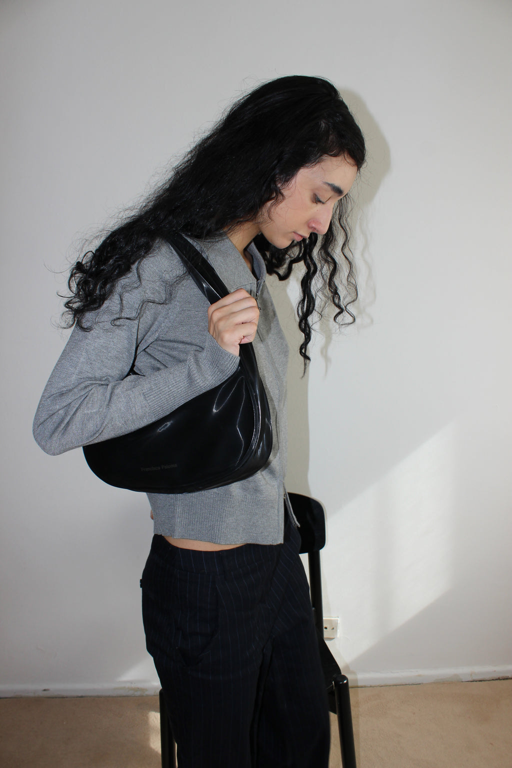 Cardigan Suave Gris