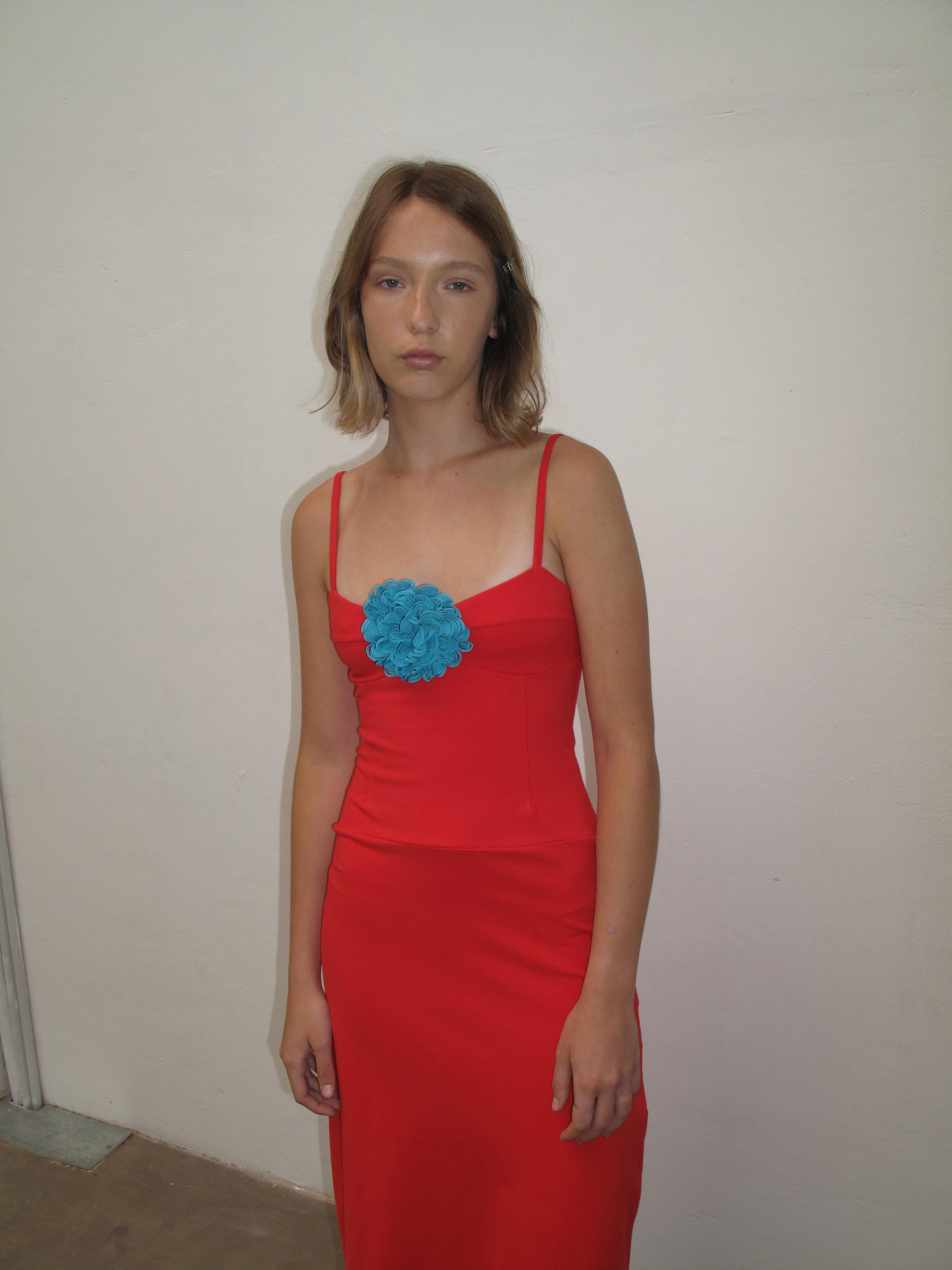 Vestido Paloma Rojo