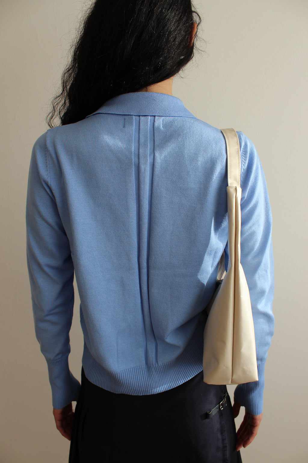Cardigan Suave Celeste