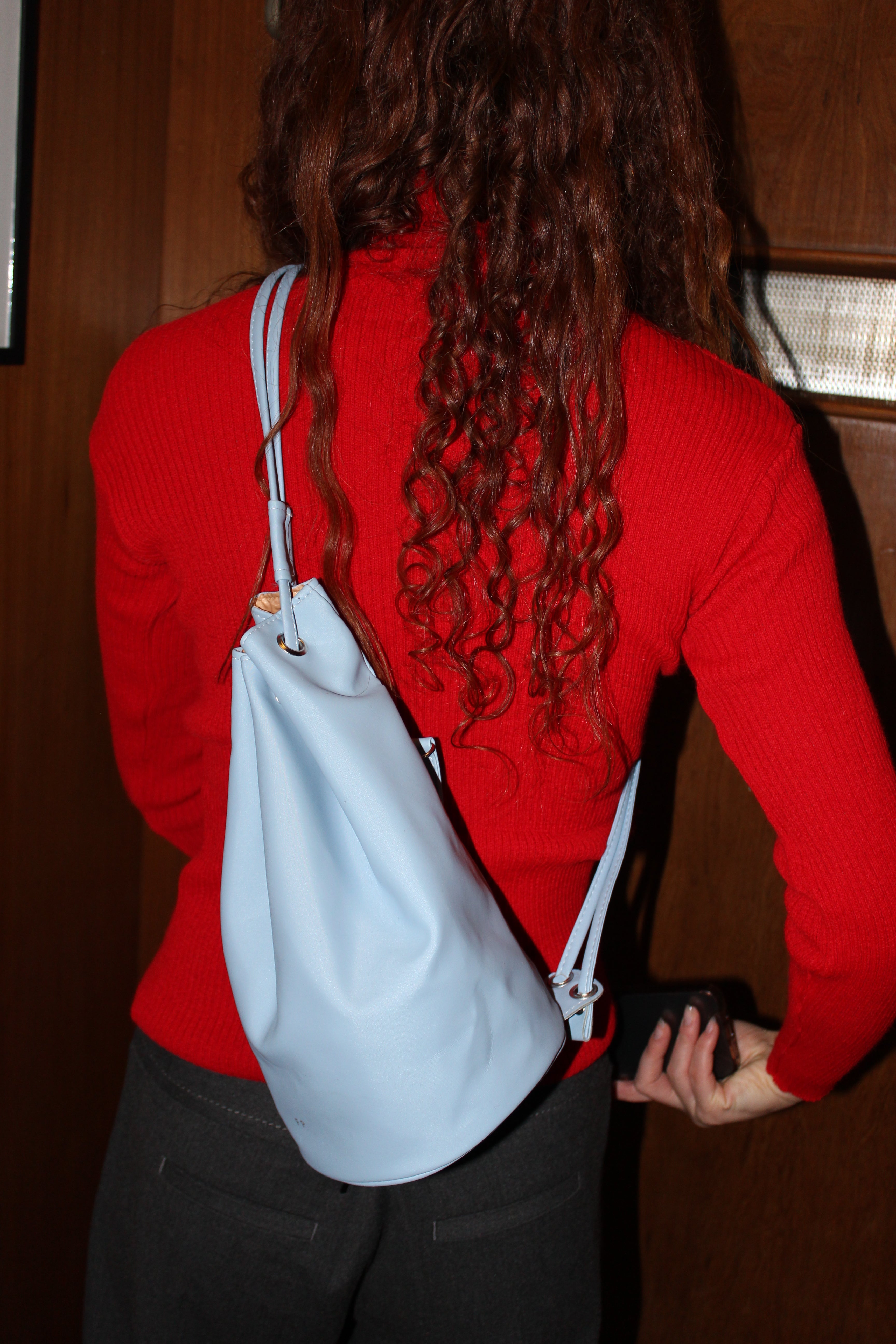 Cartera/Mochila Mora Celeste