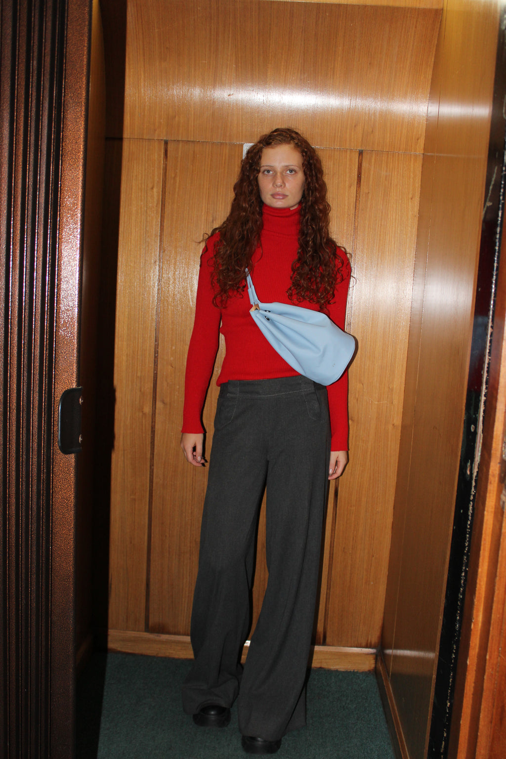 Cartera/Mochila Mora Celeste