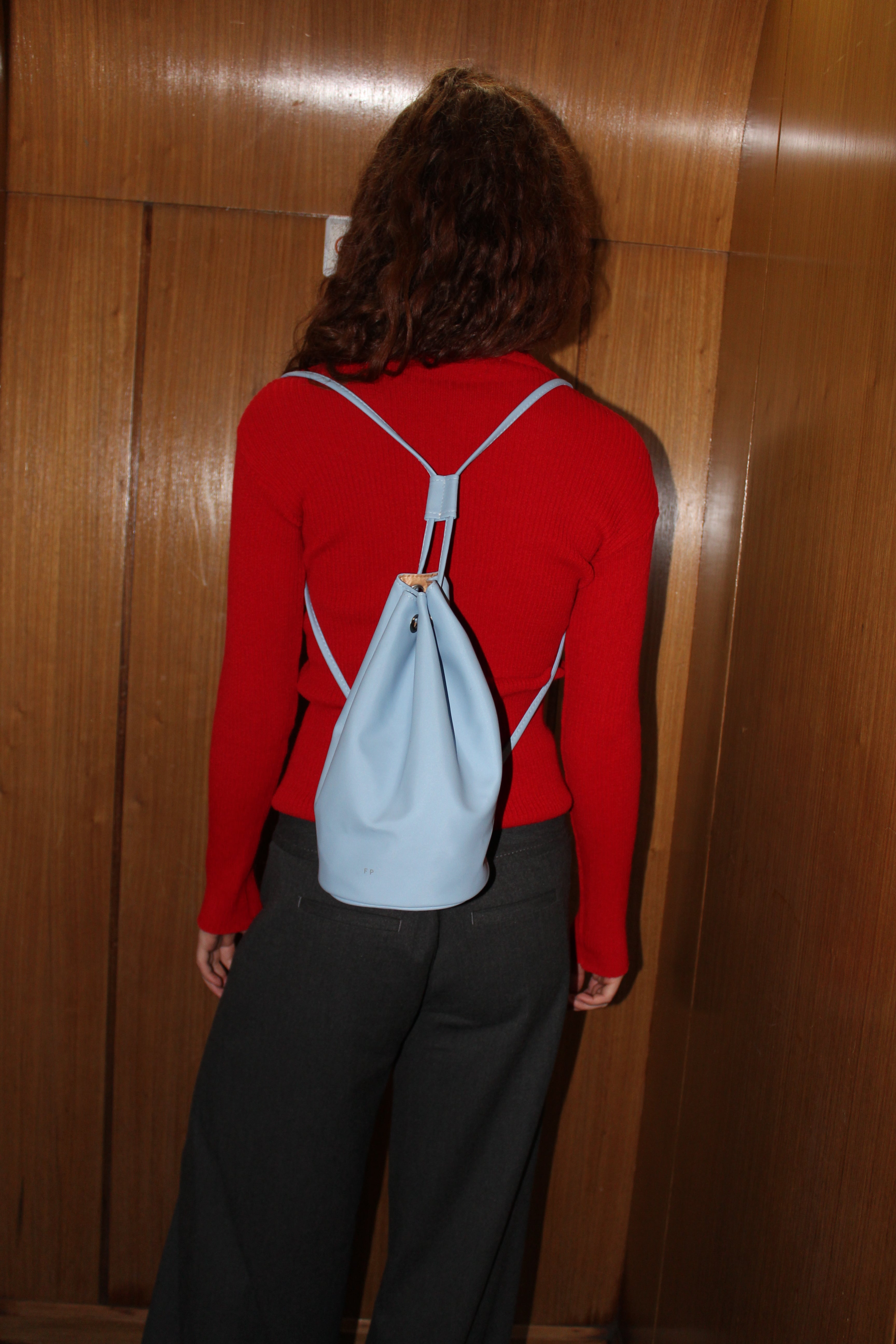 Cartera/Mochila Mora Celeste
