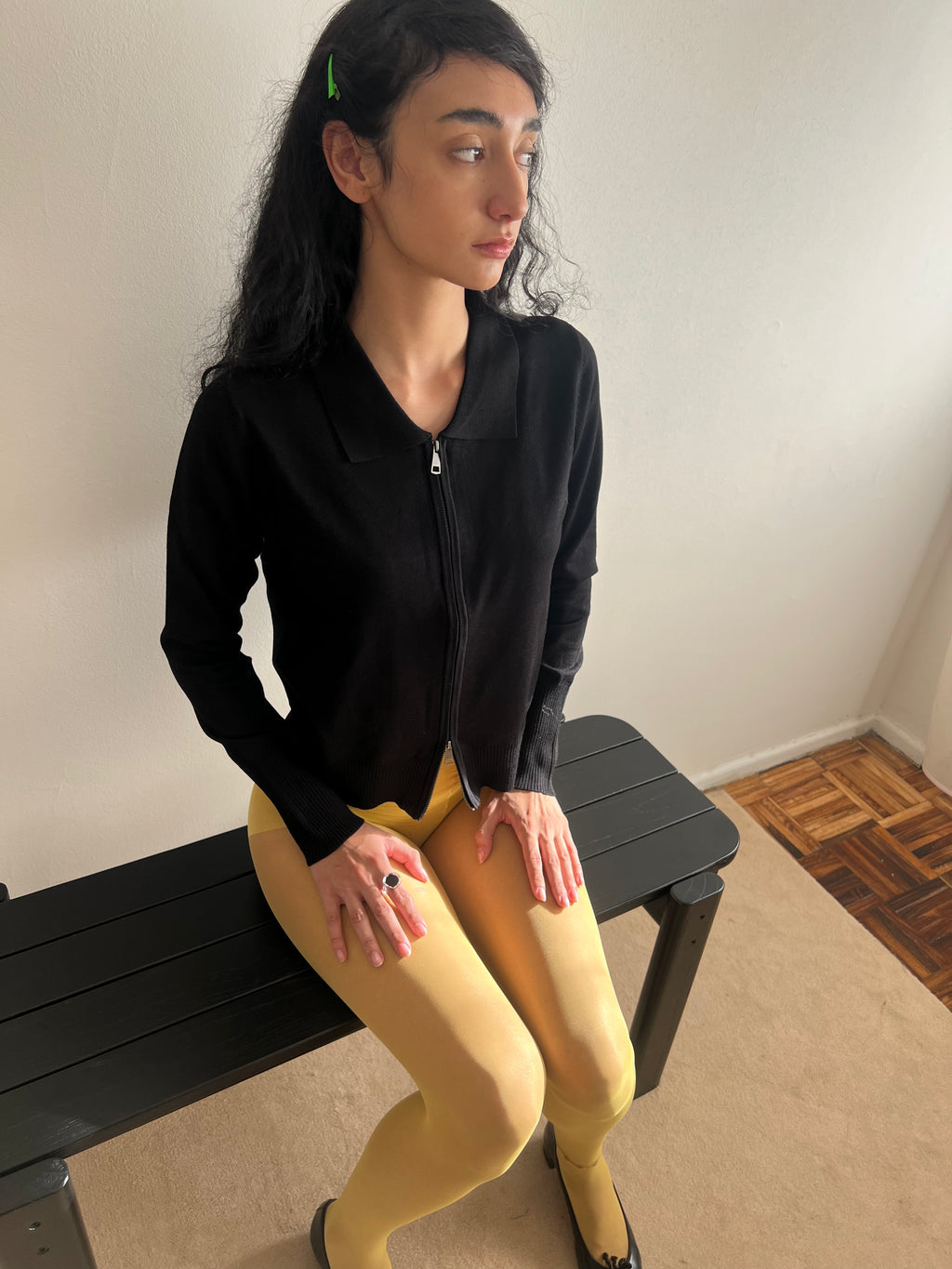 Cardigan Suave Negro