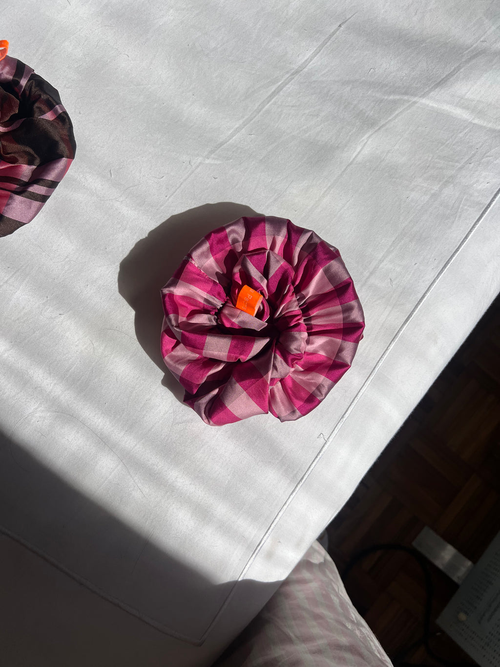 Scrunchie Cuadrille Rosa