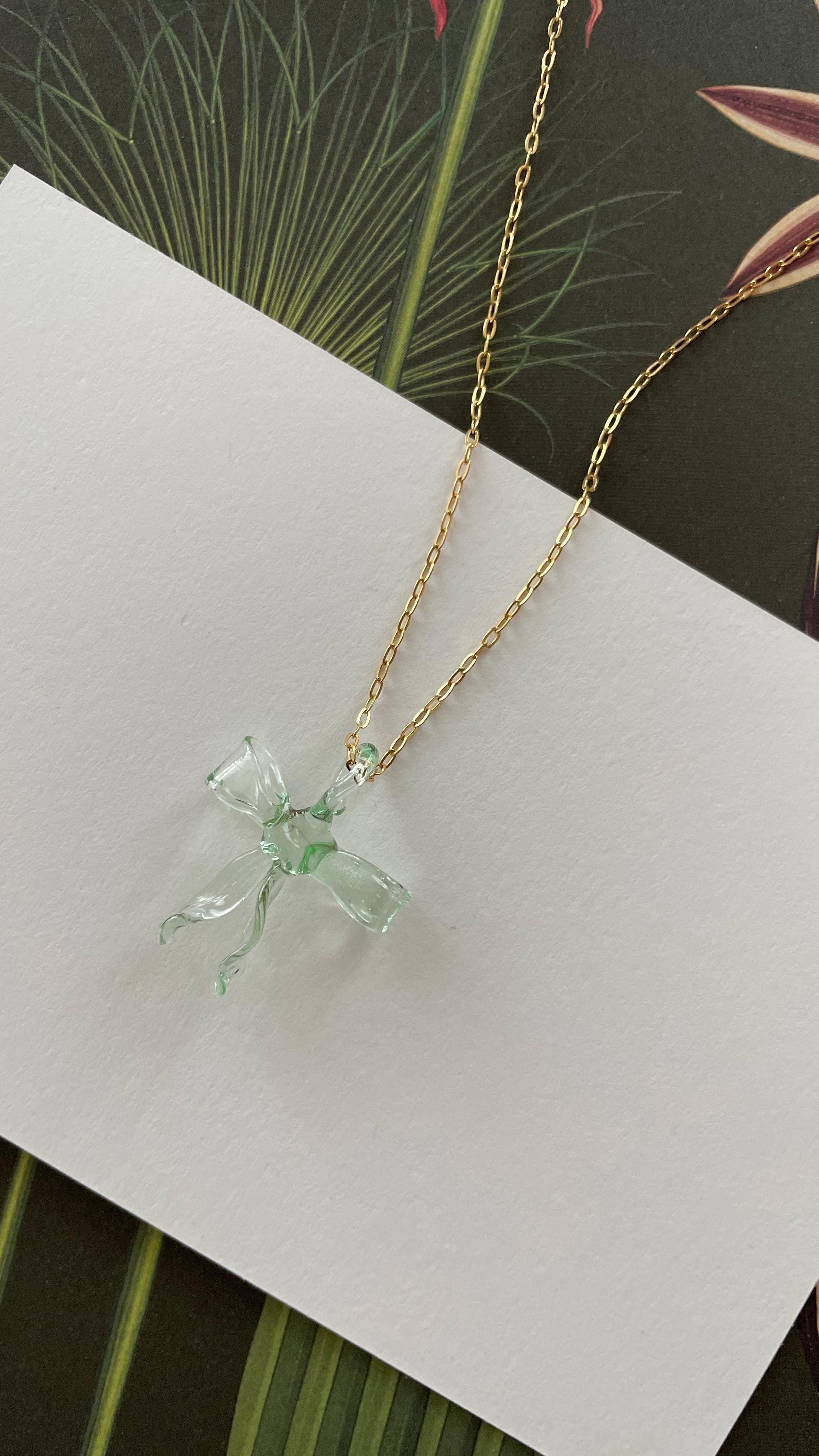 Collar Ribbon 2.0 Verde Agua