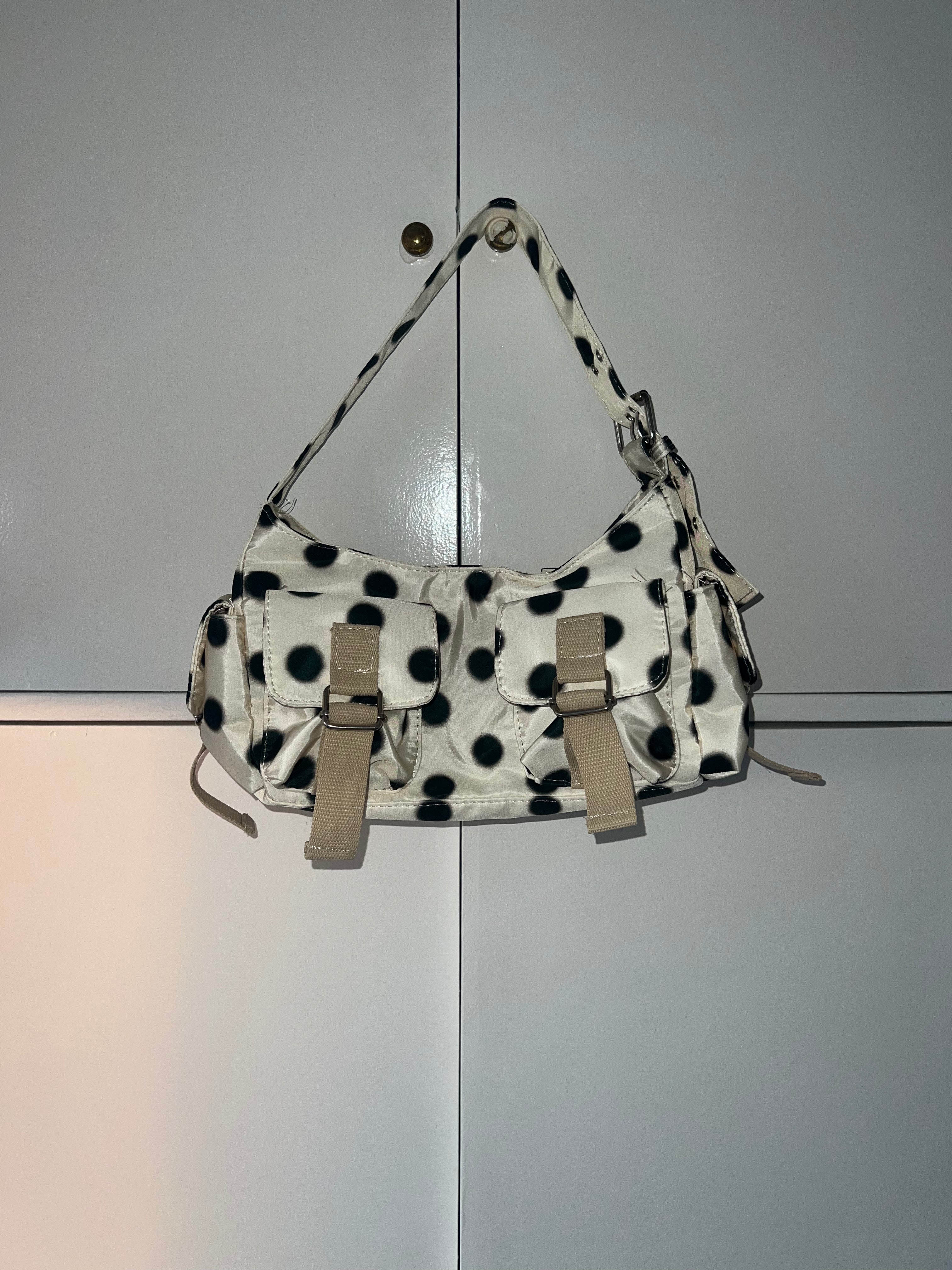 Cartera Britney Lunares Cruda