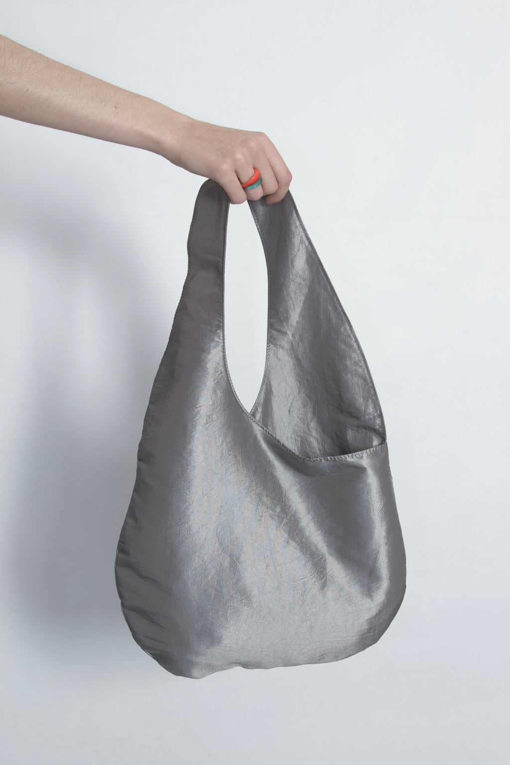 Cartera Fresca Plateada