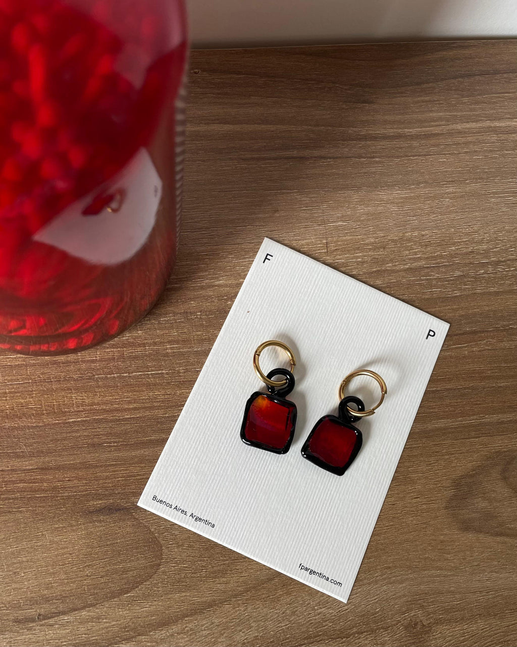 Aros Gema 2.0 Rojo
