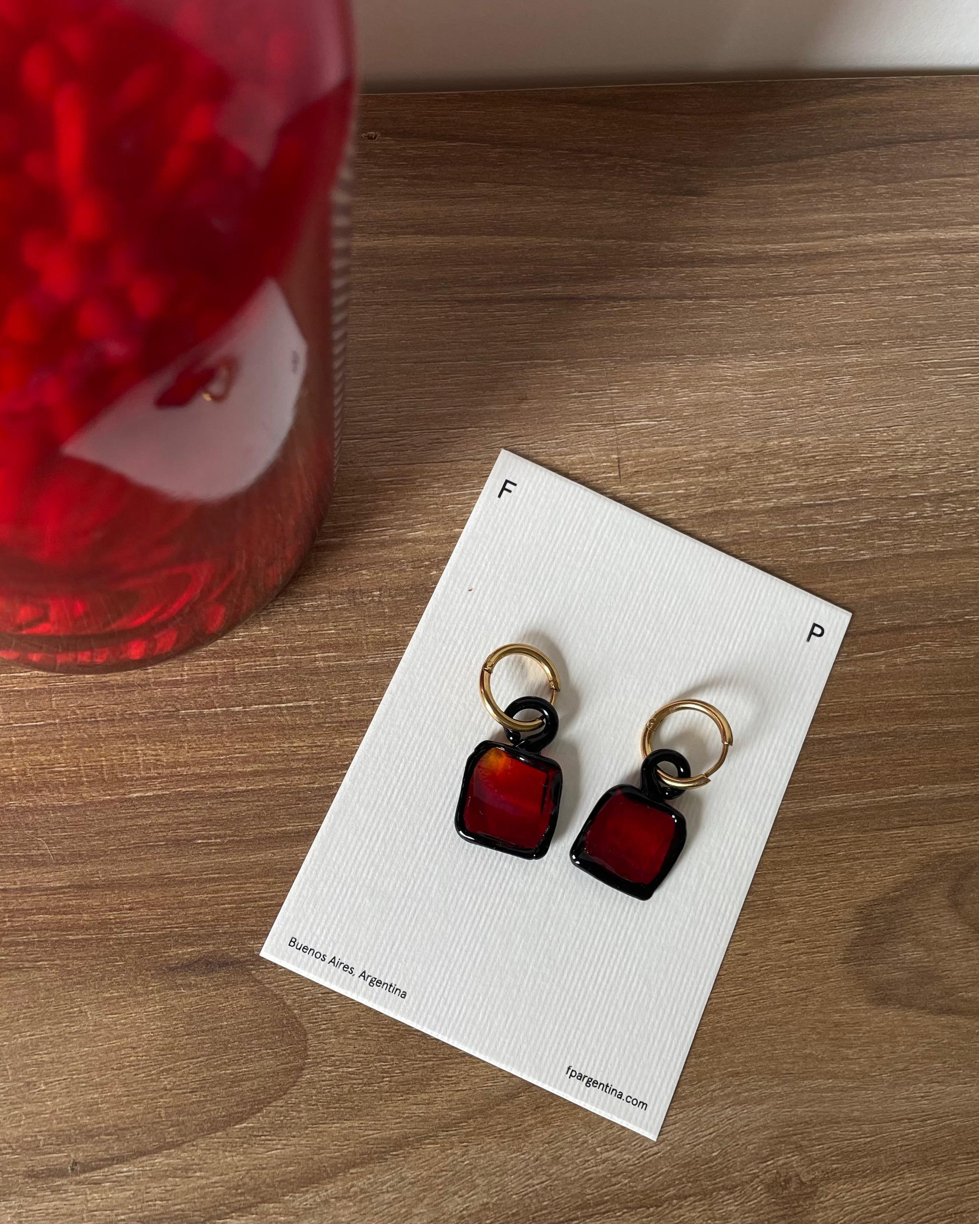Aros Gema 2.0 Rojo