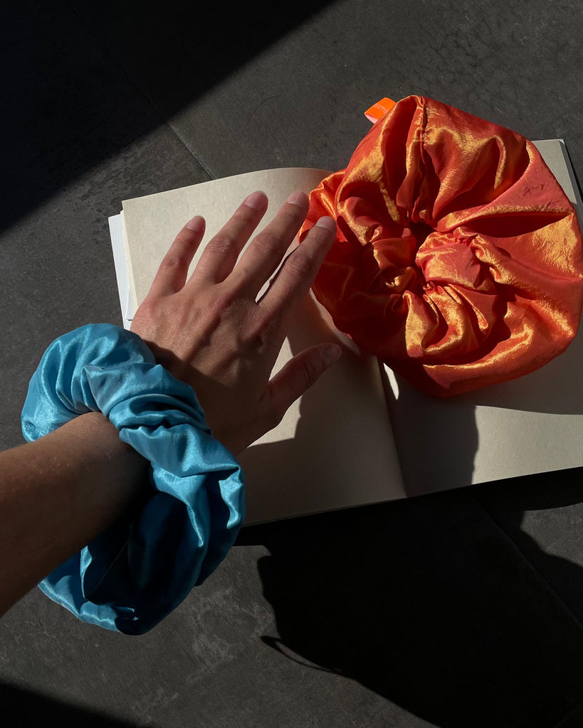 Scrunchie Naranja