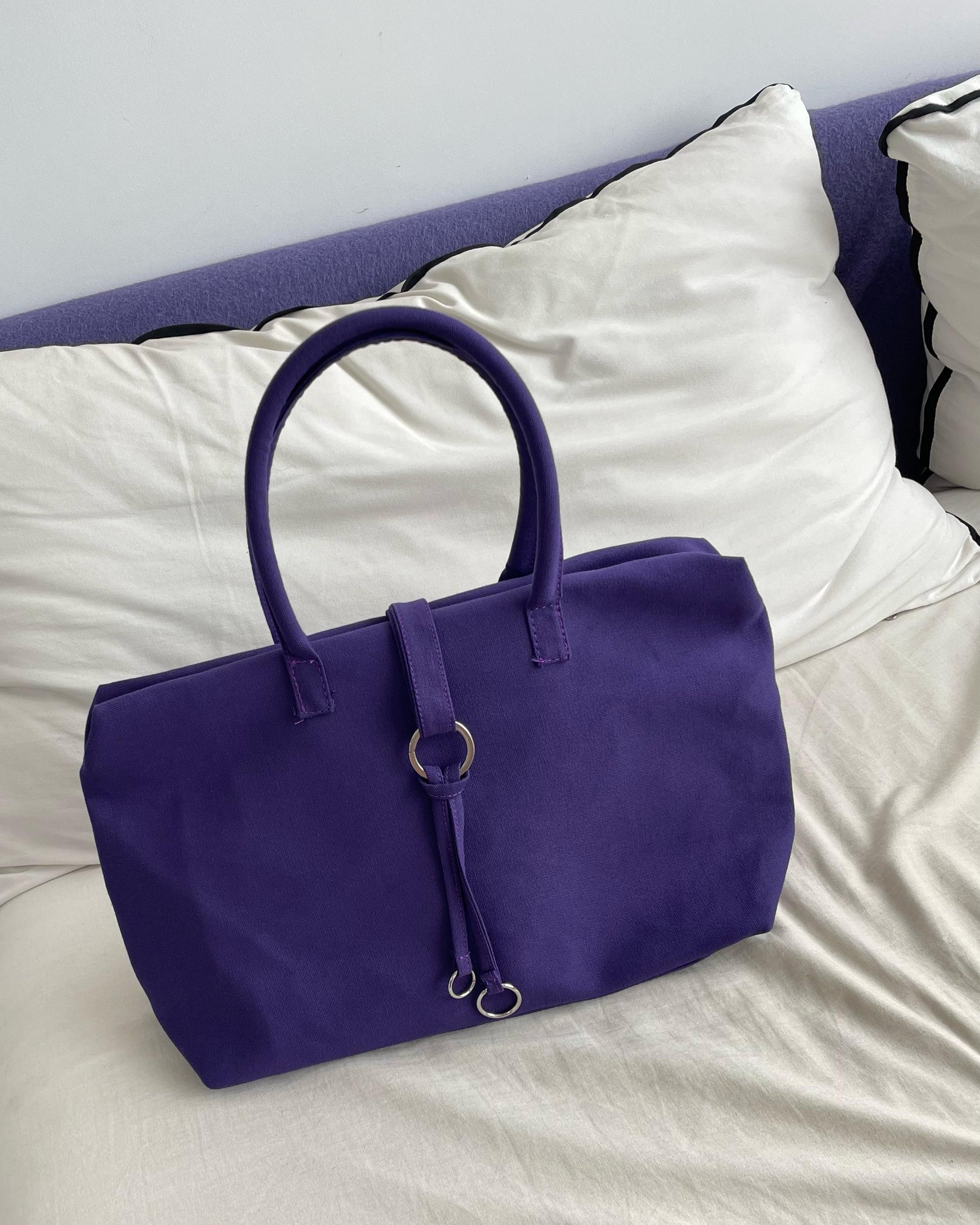 Cartera Maletín Violeta