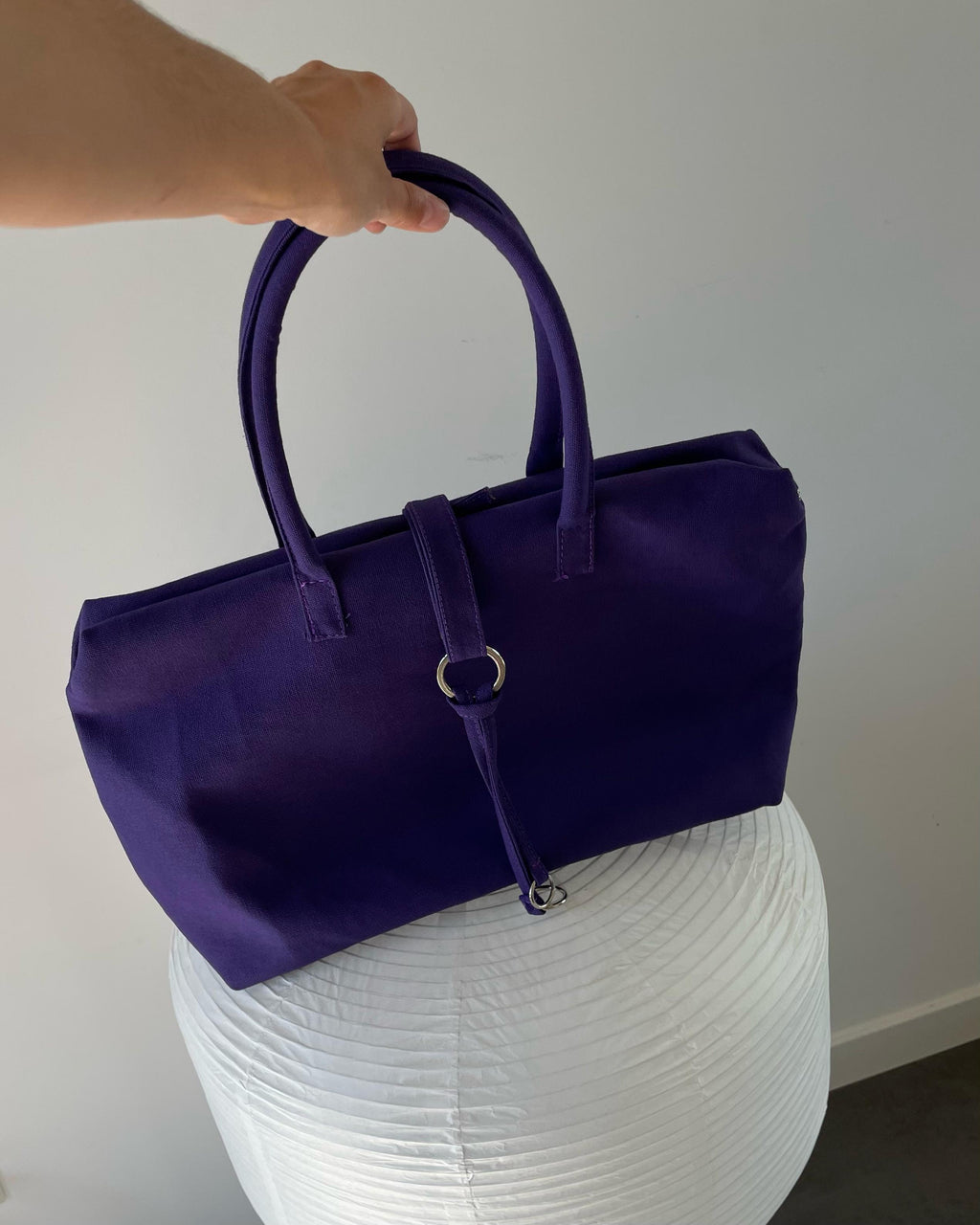 Cartera Maletín Violeta