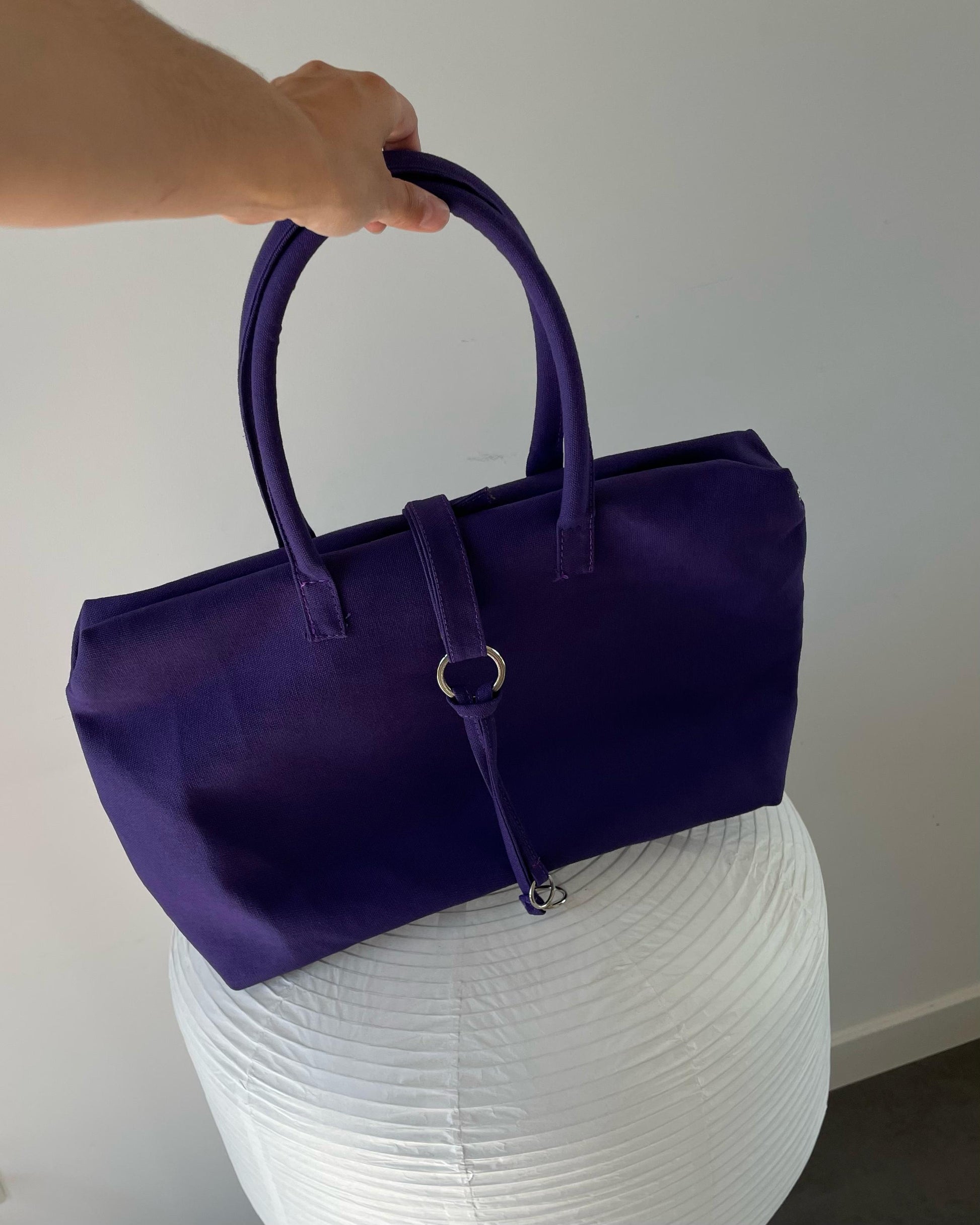 Cartera Maletín Violeta