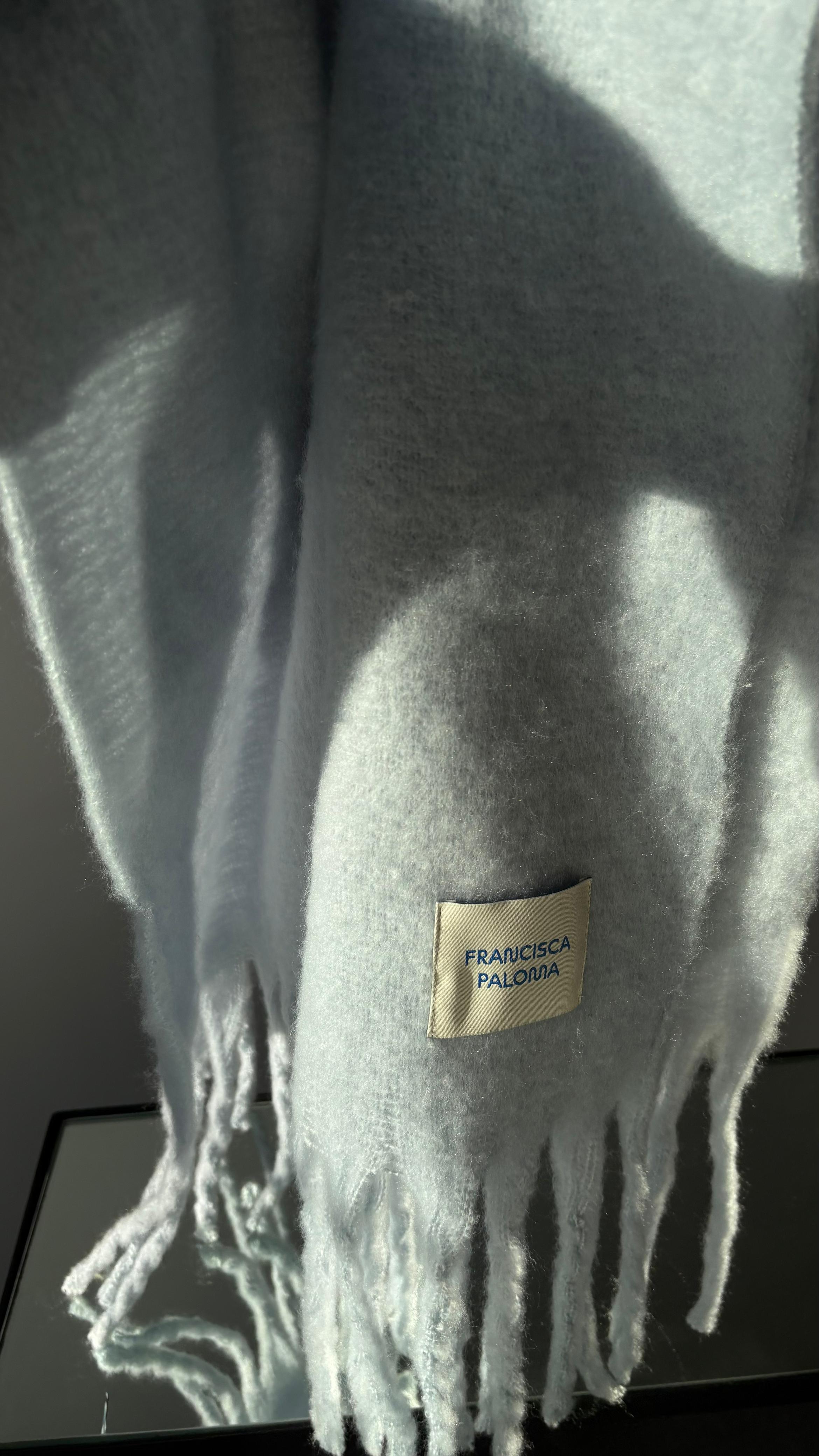 Bufanda Grande Celeste