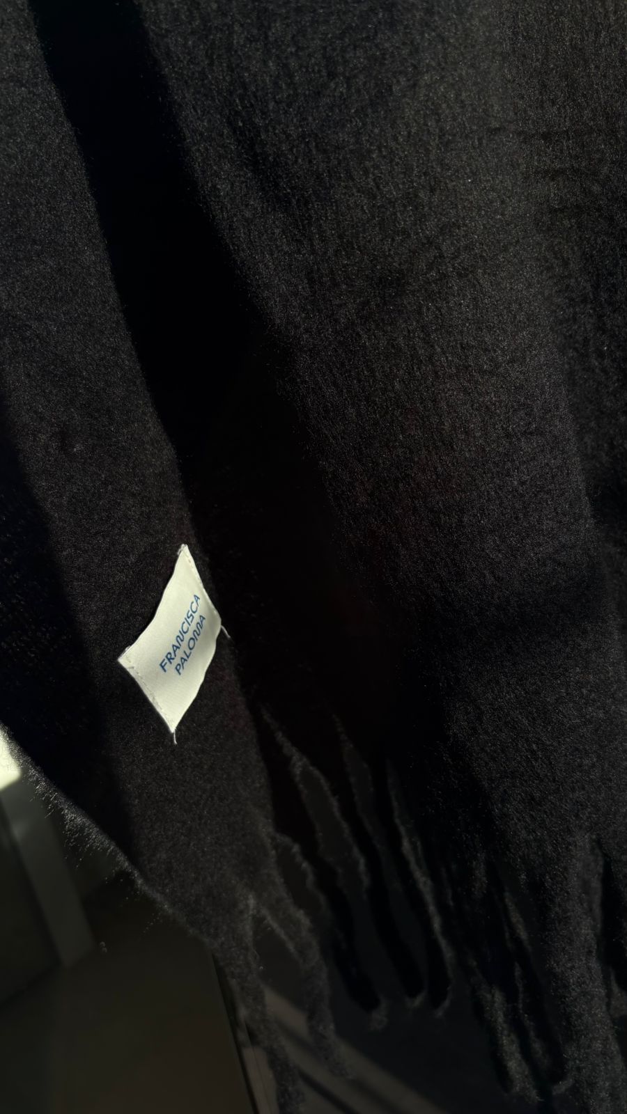 Bufanda Grande Negra