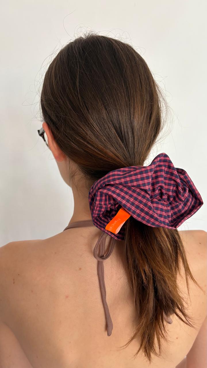 Scrunchie Cuadrille Violeta