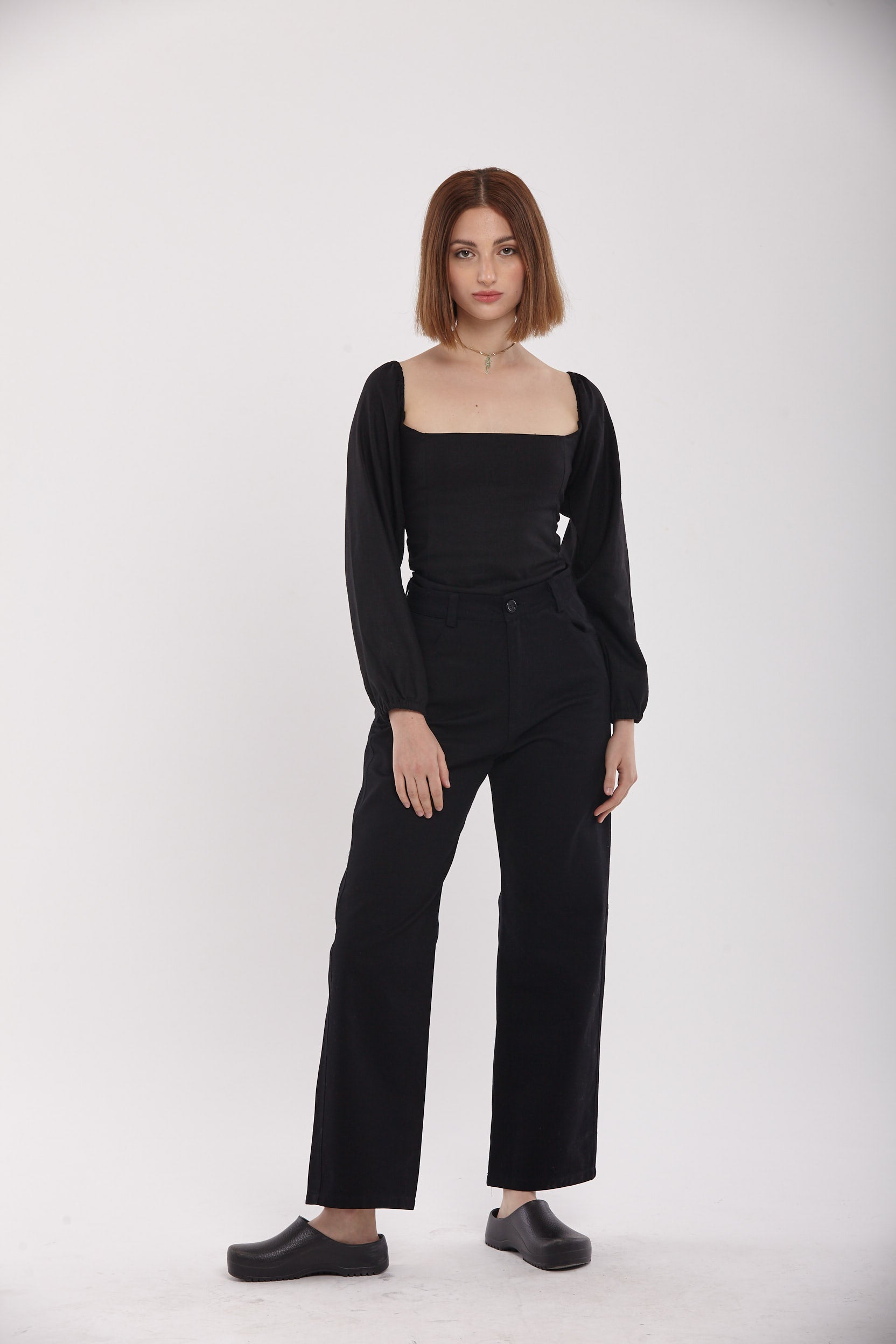 Pantalón Gabardina Negro