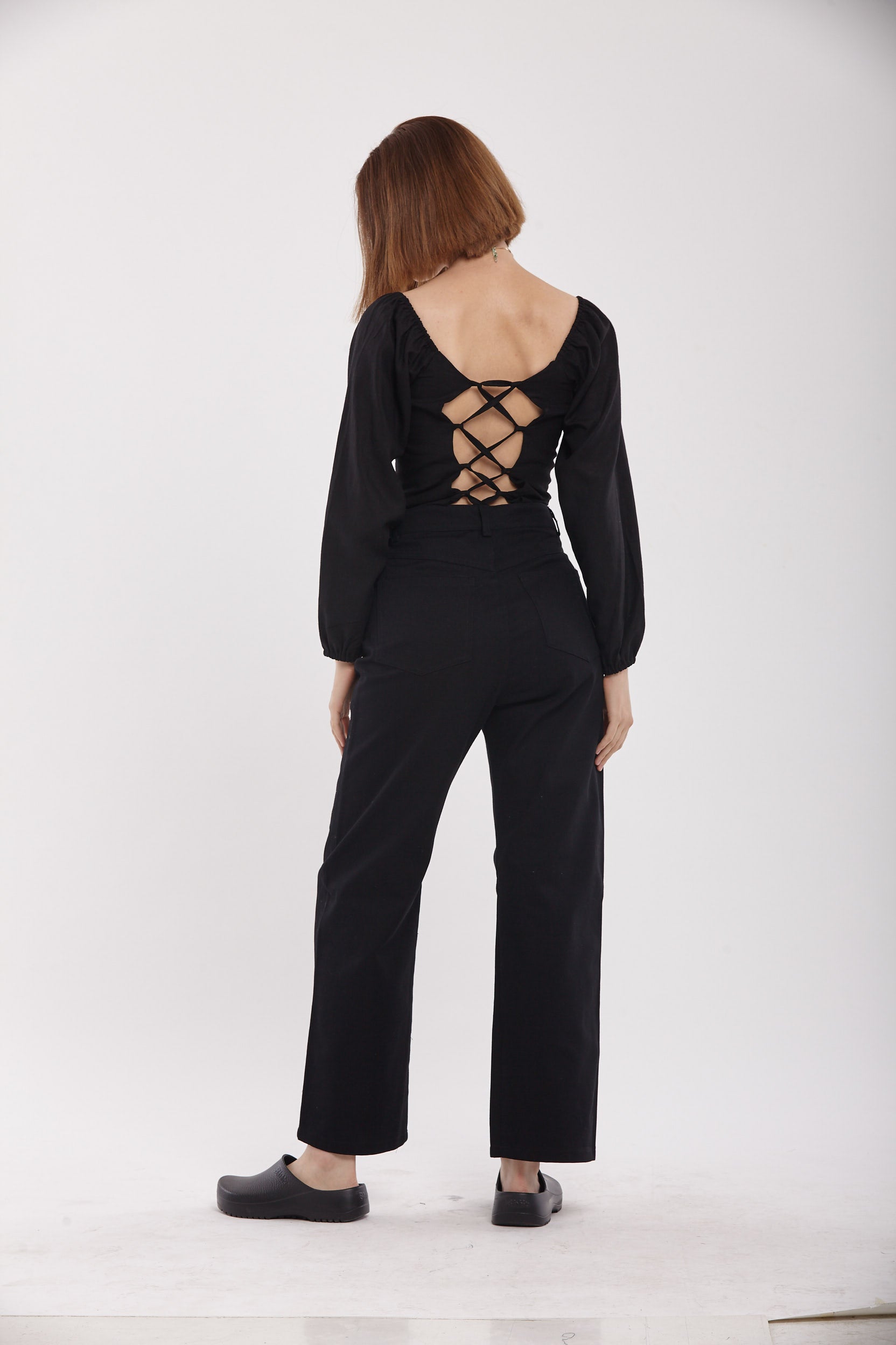 Pantalón Gabardina Negro