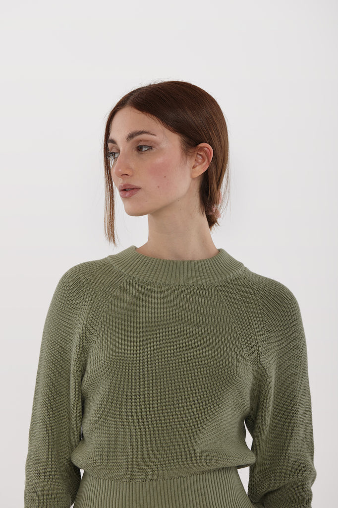 Sweater Caramelo Verde