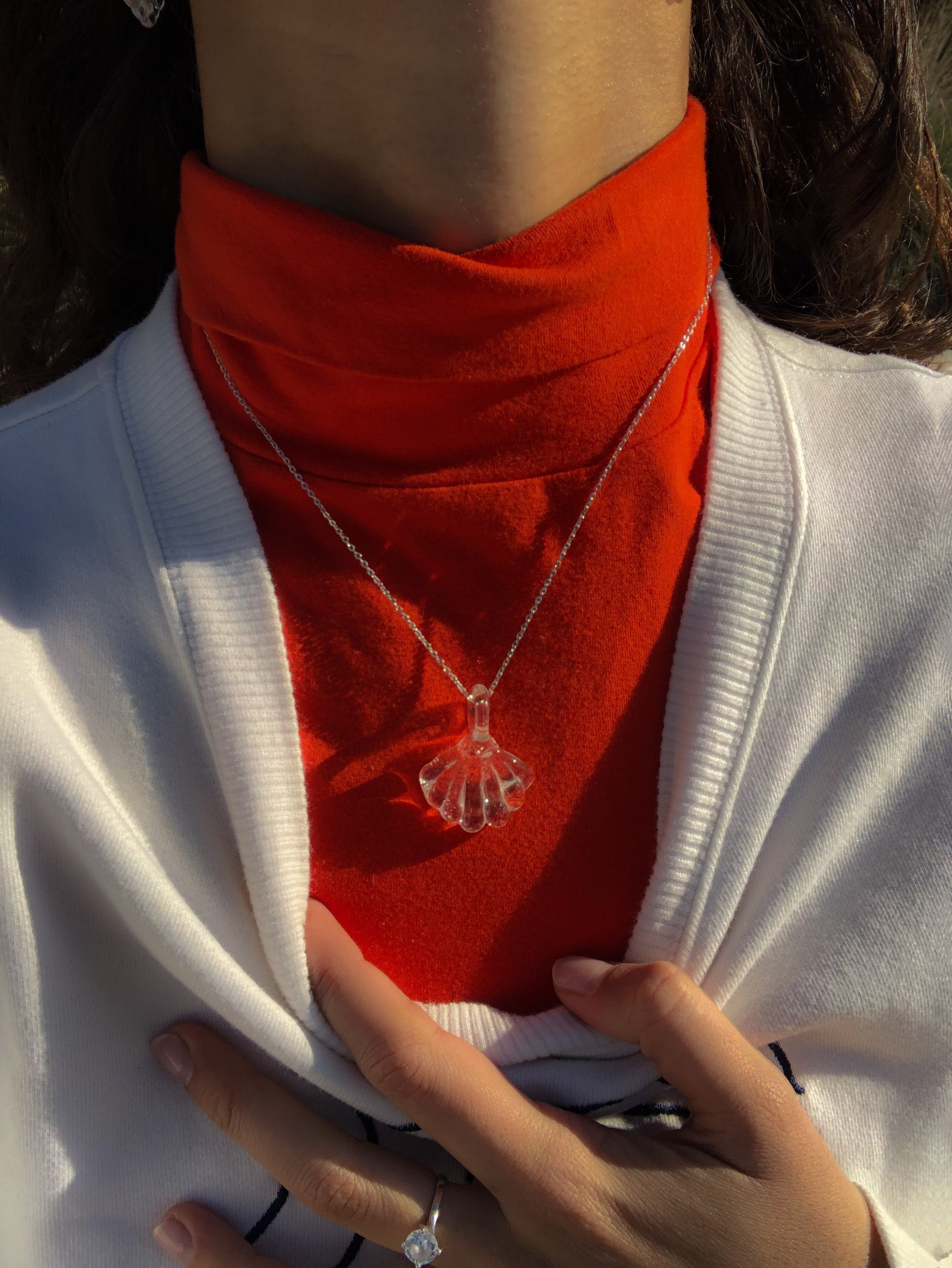 Collar Ariel Transparente