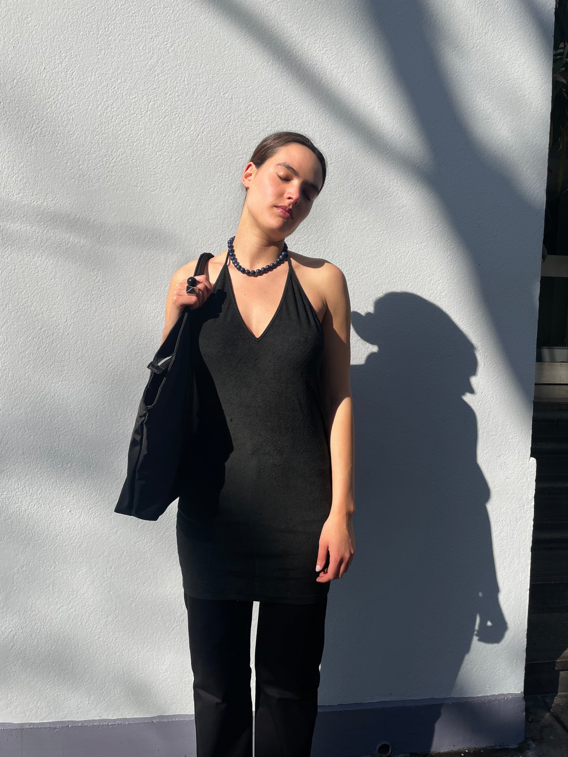 Vestido Towel Negro