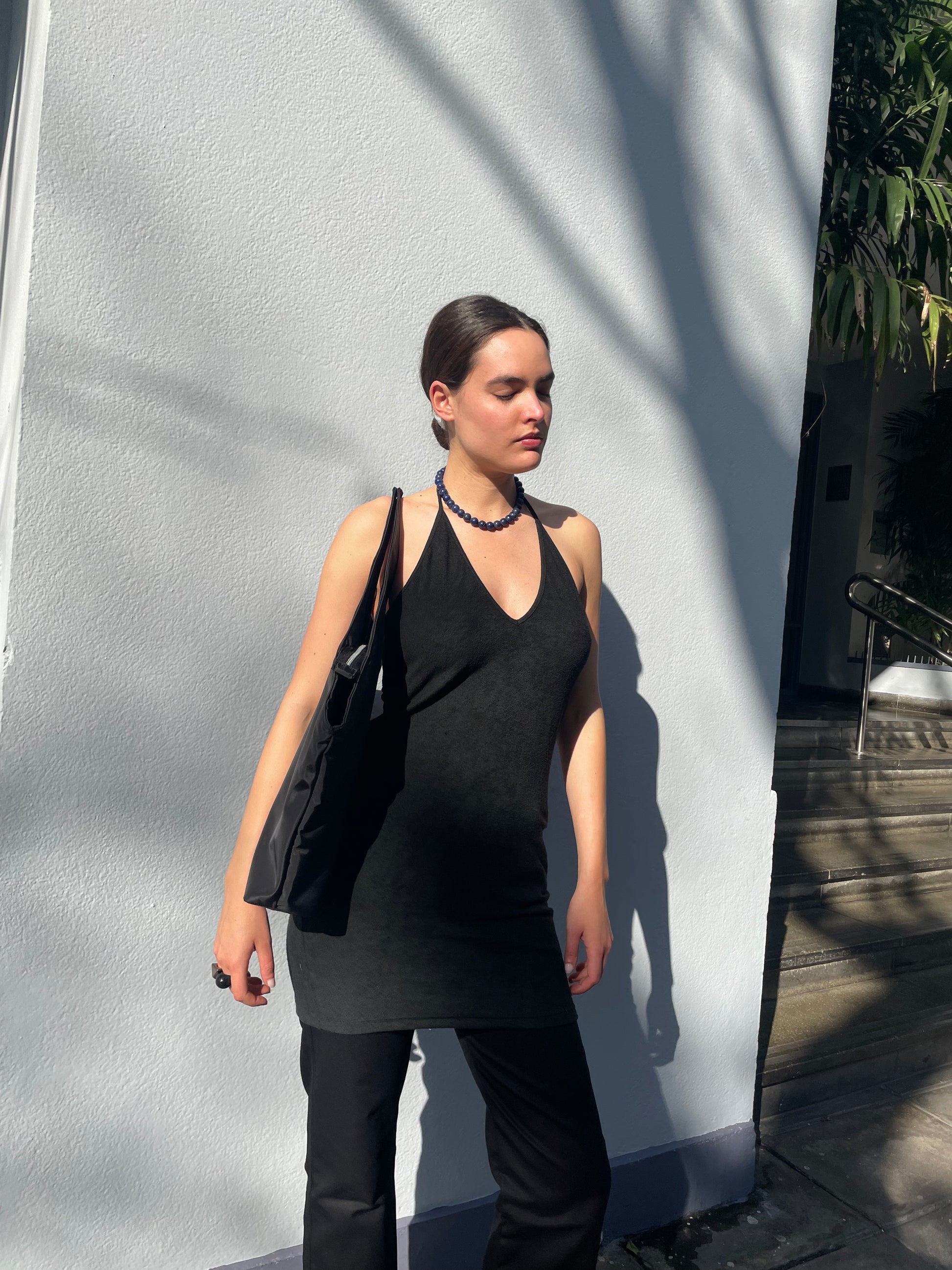 Vestido Towel Negro