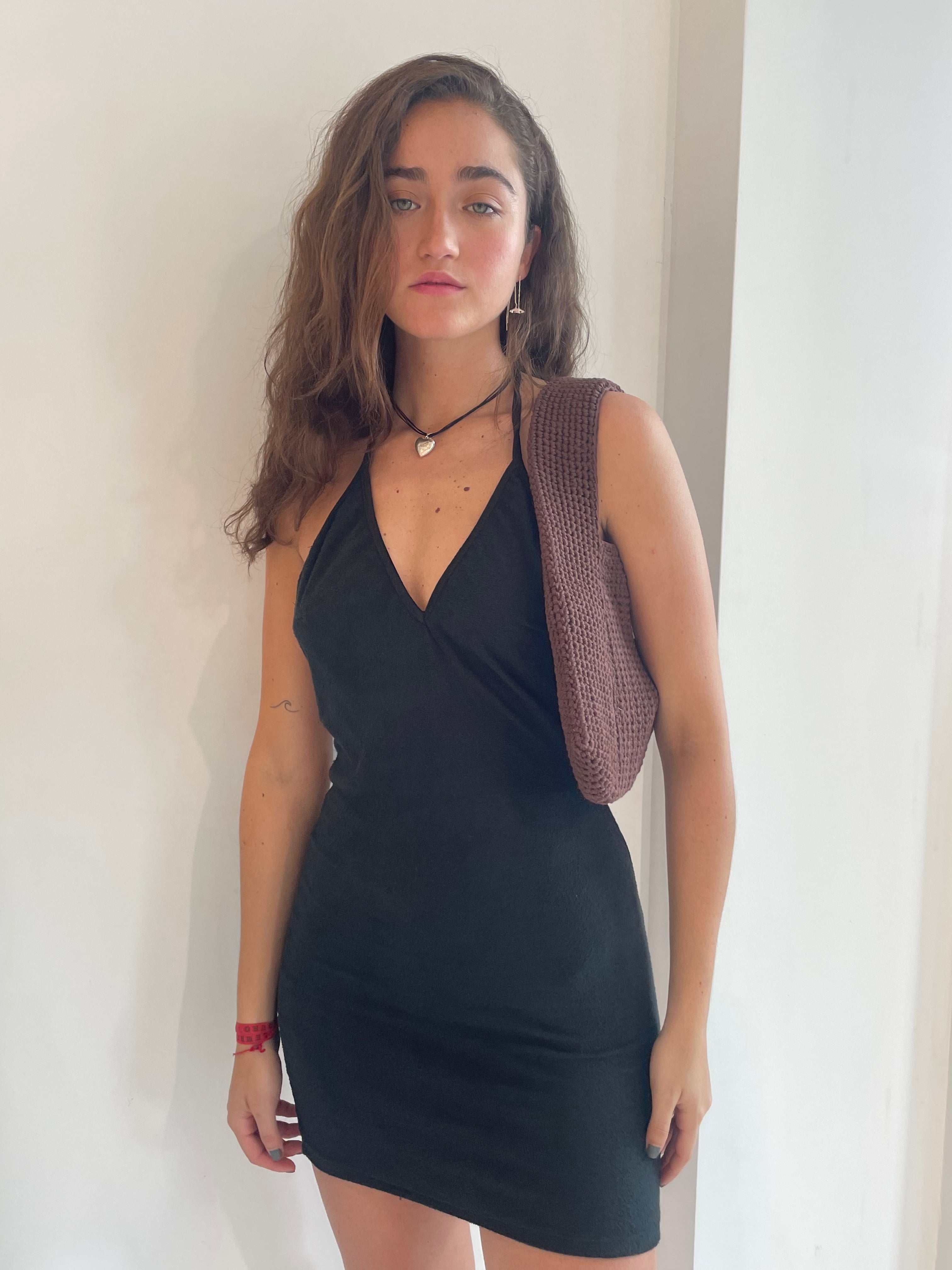 Vestido Towel Negro