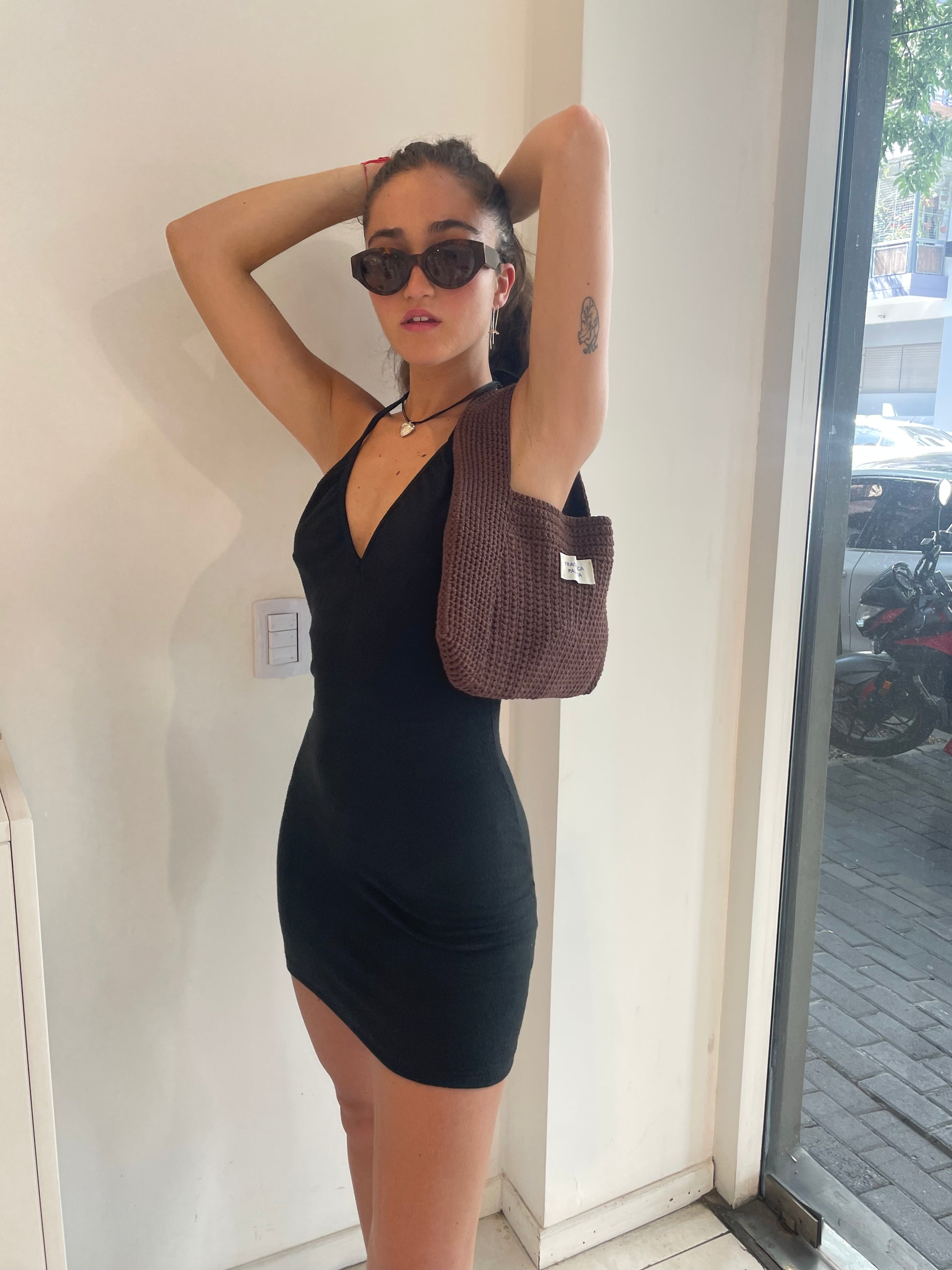 Vestido Towel Negro