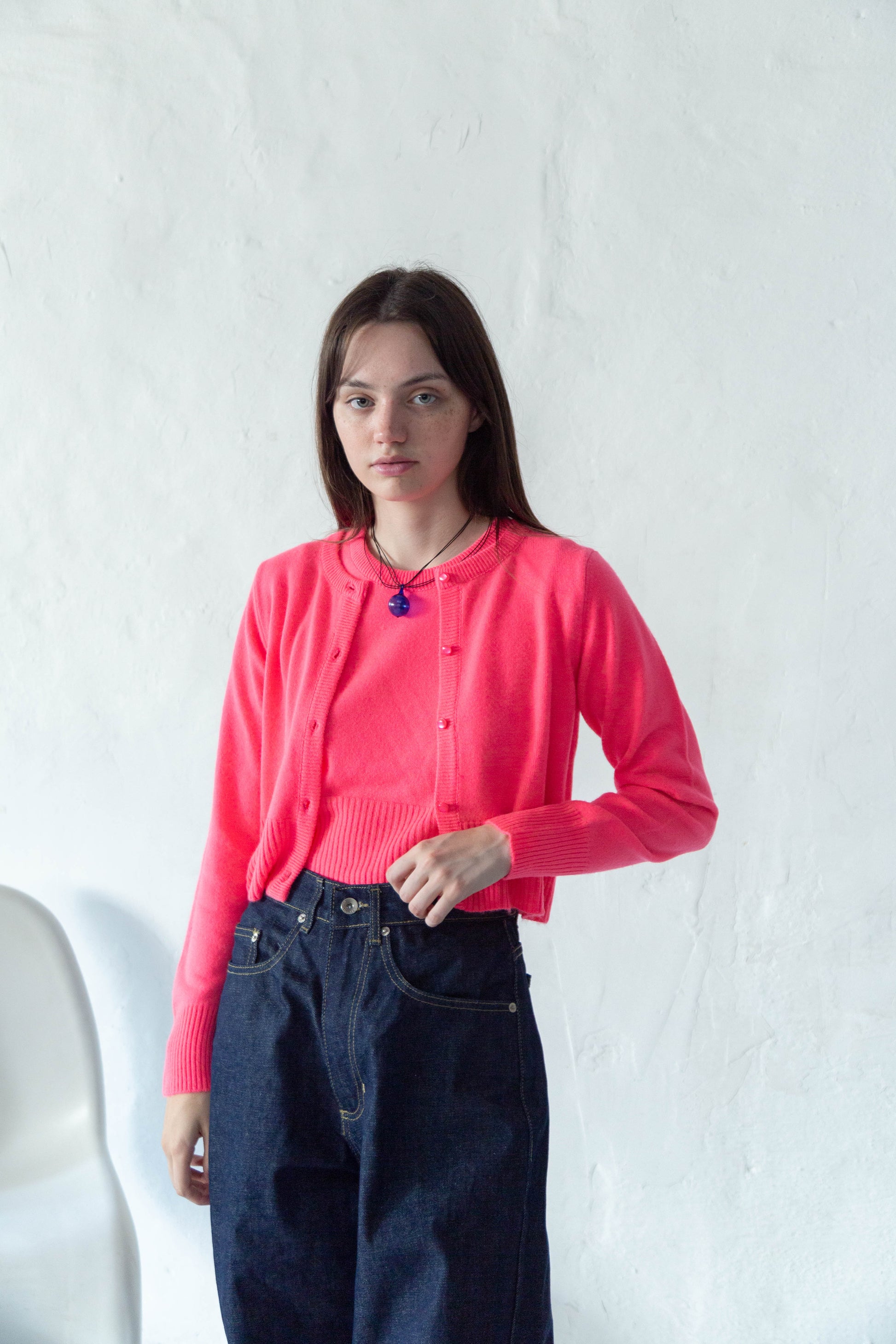 Cardigan Regina George Coral