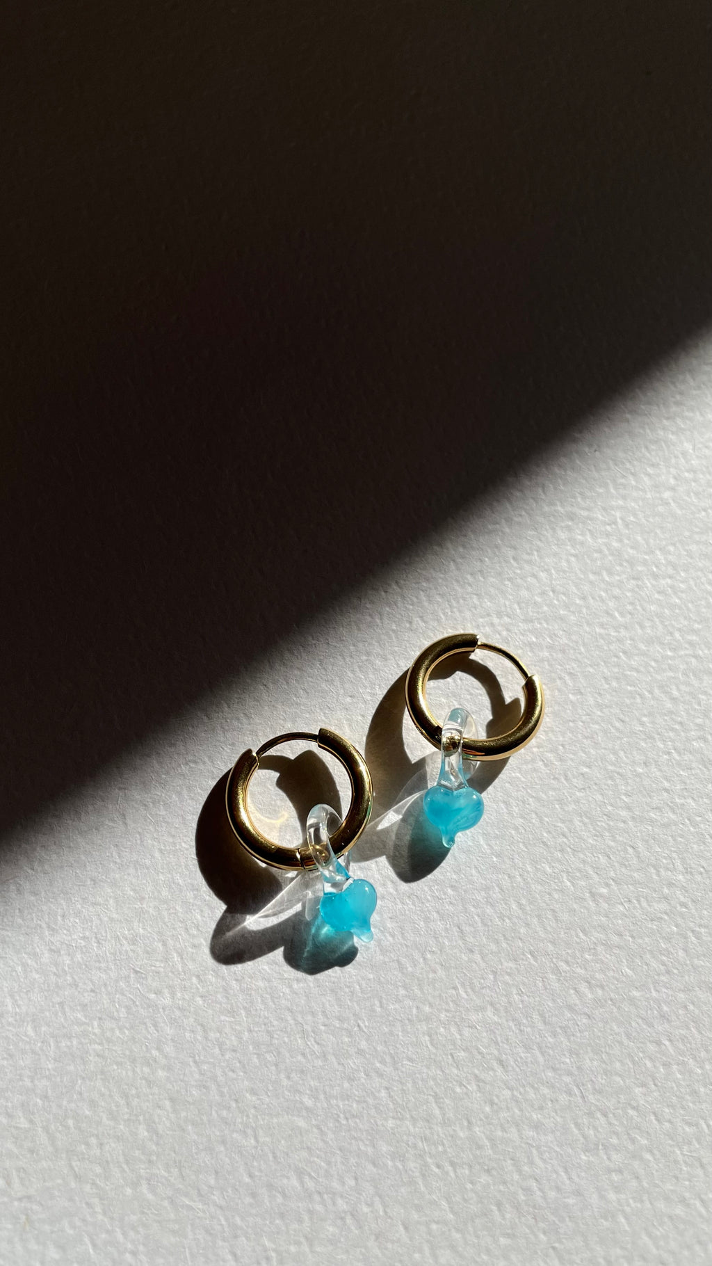 Aros Corazón Mini Esmeralda
