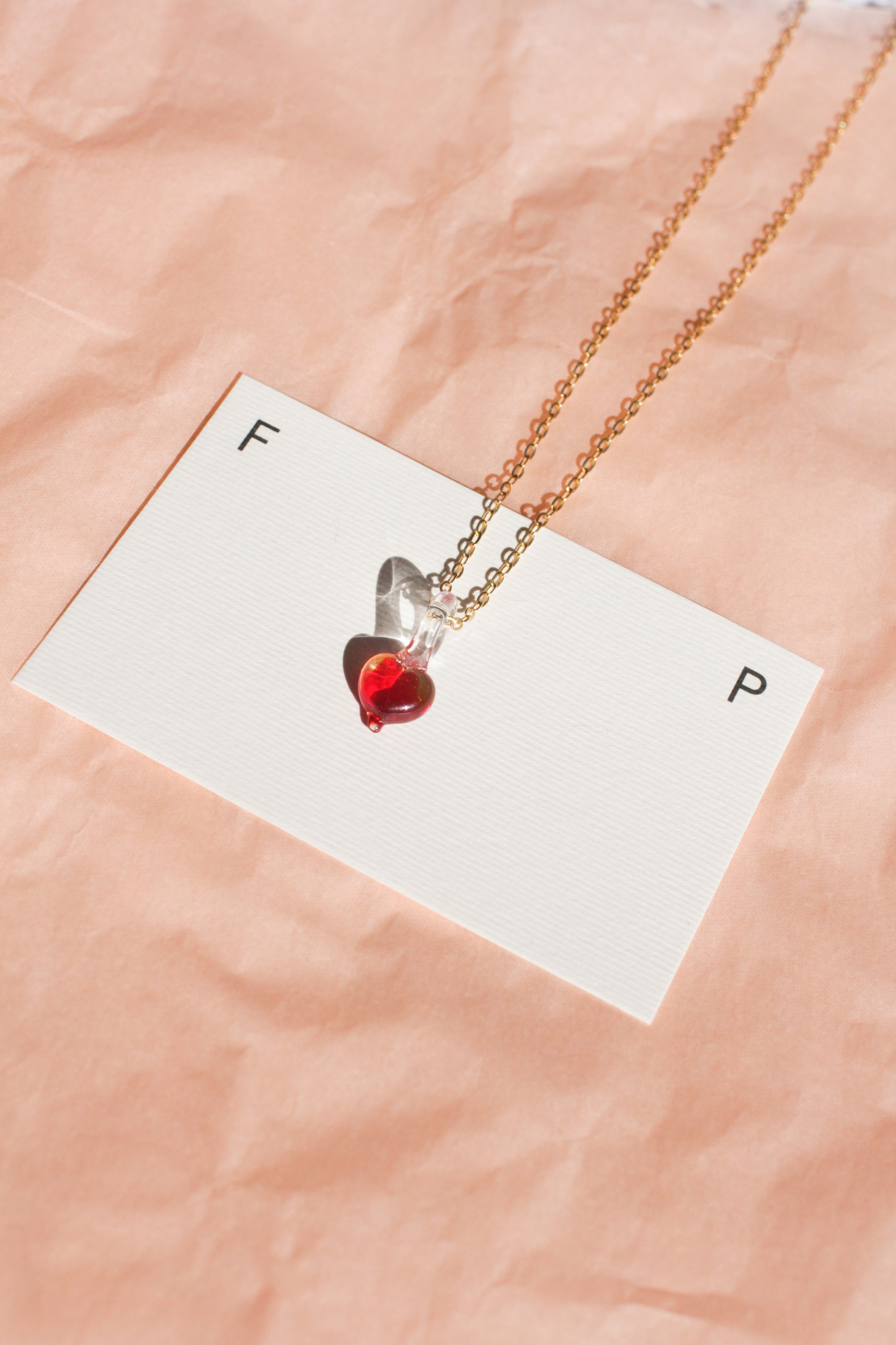 Collar Corazón Mini