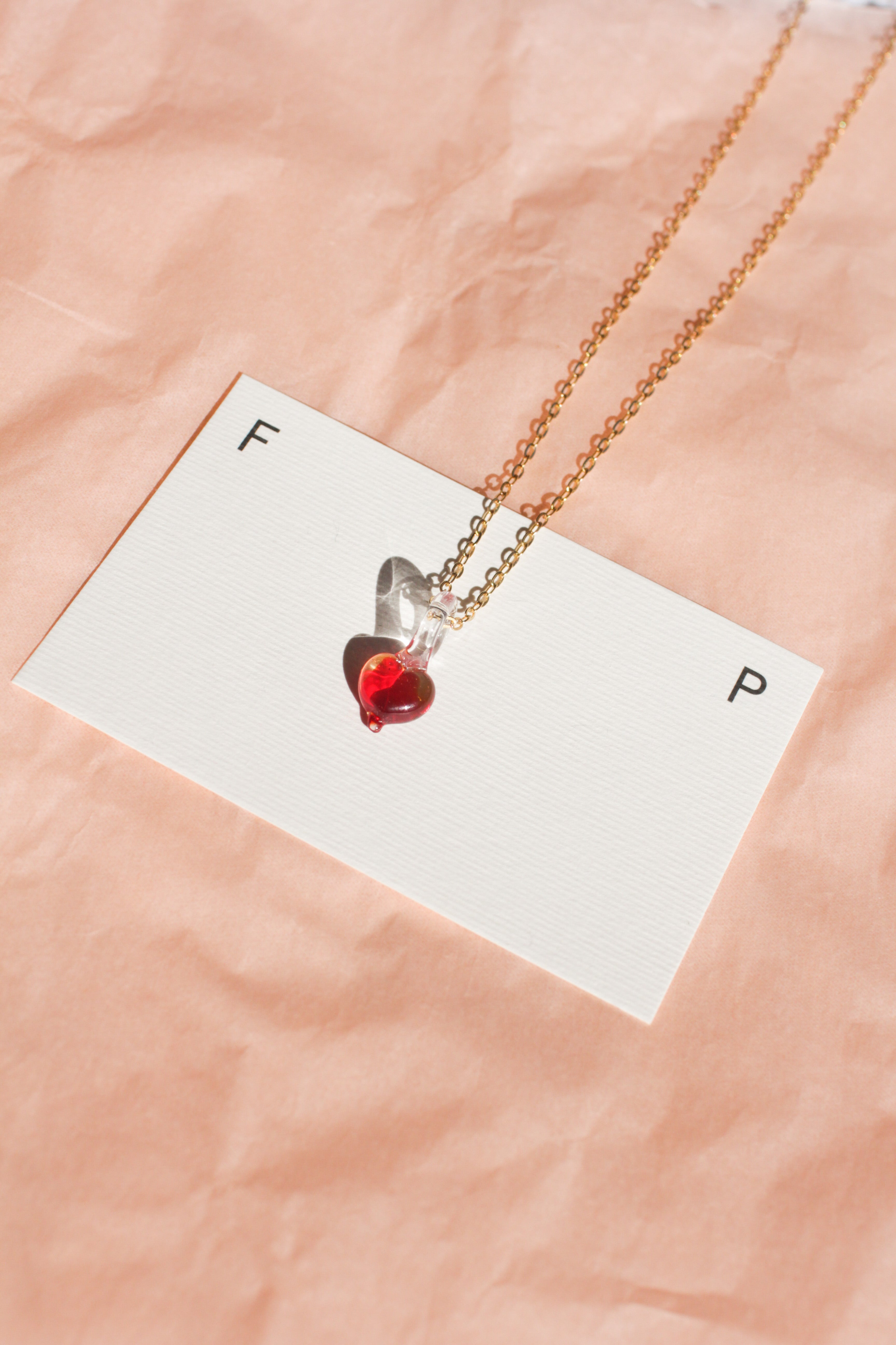 Collar Corazón Mini